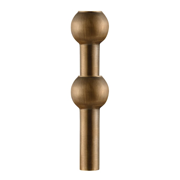 STOFF Nagel vas 10 cm bronserad mässing
