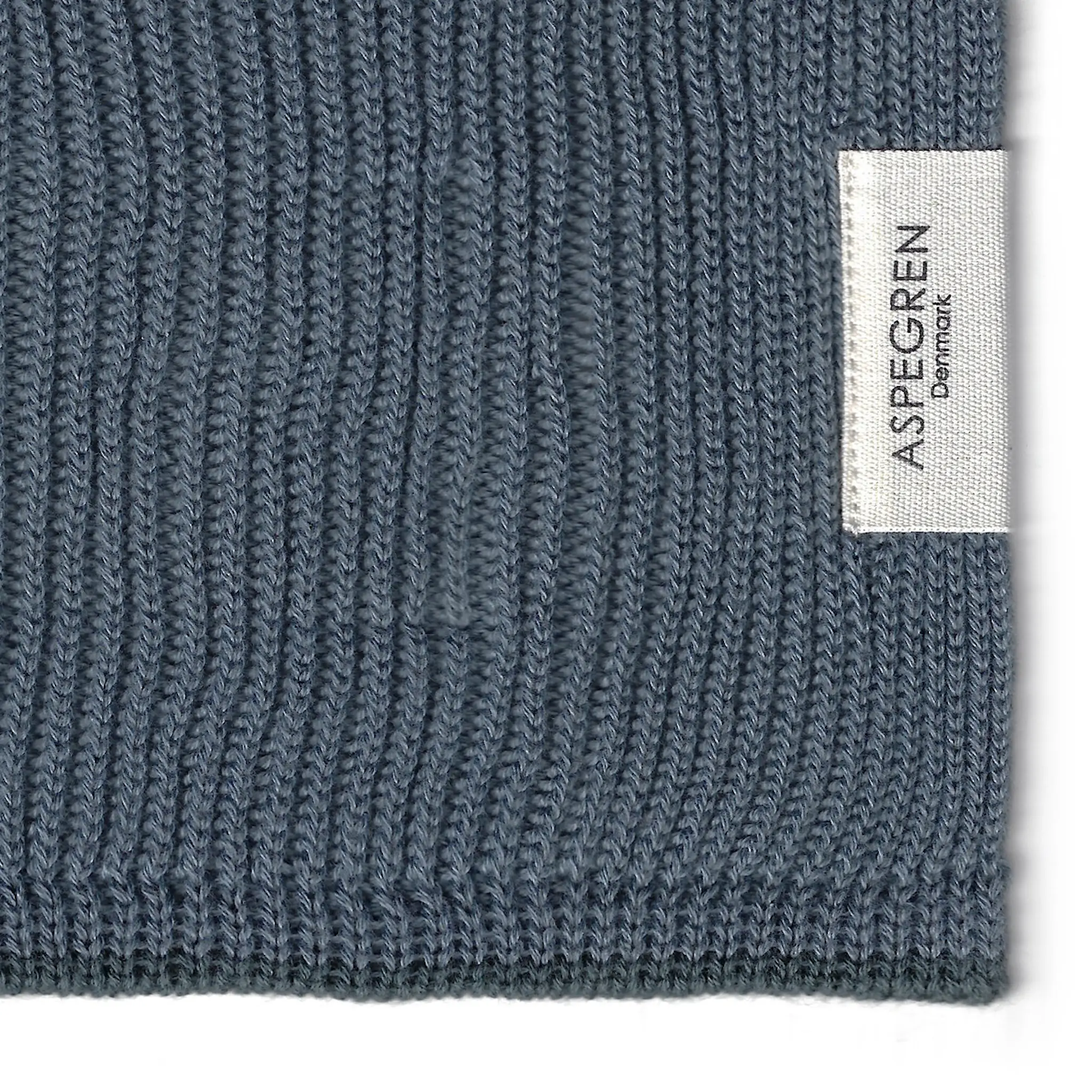 Aspegren Ripple disktrasa stickad 26x26 cm blue shadow