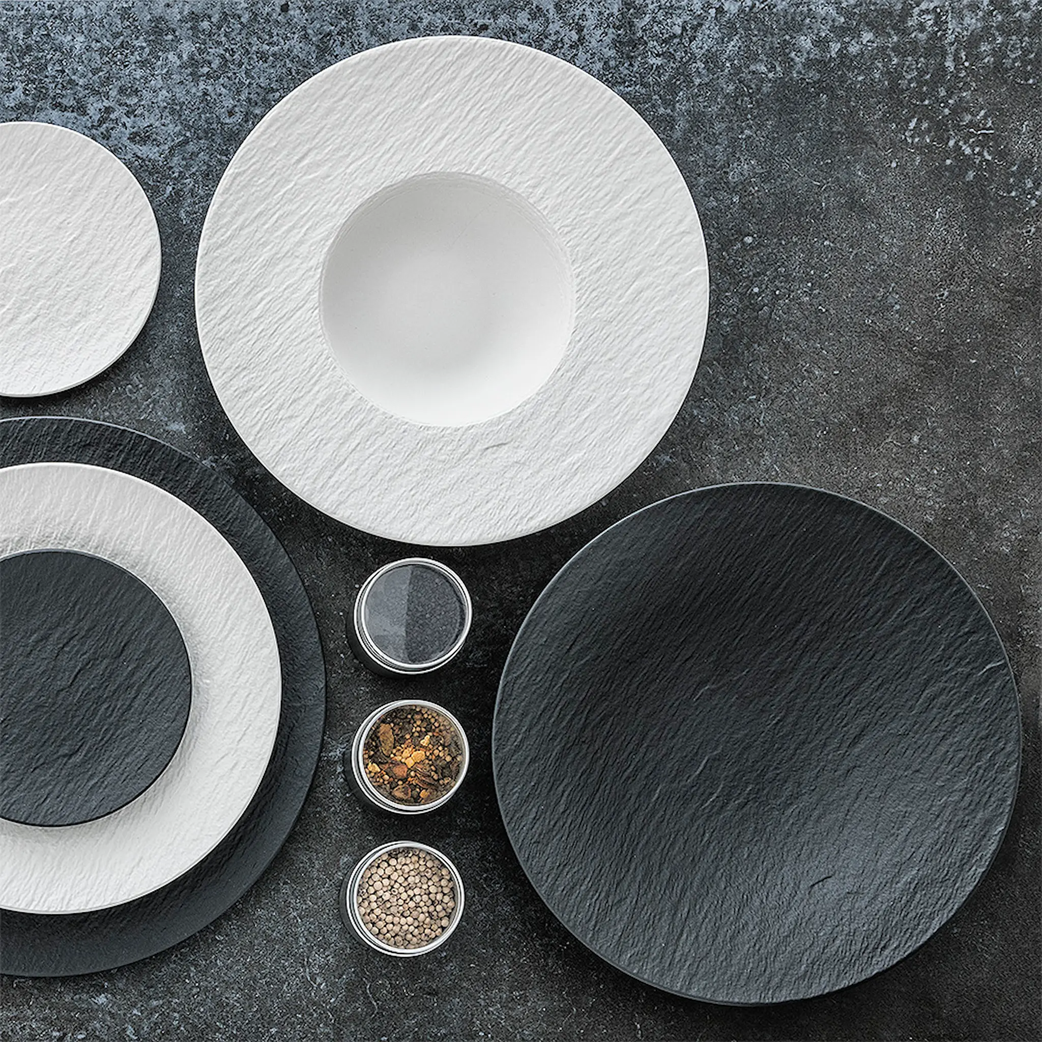 Villeroy & Boch Manufacture Rock Tallrik flat 15,5 cm Svart