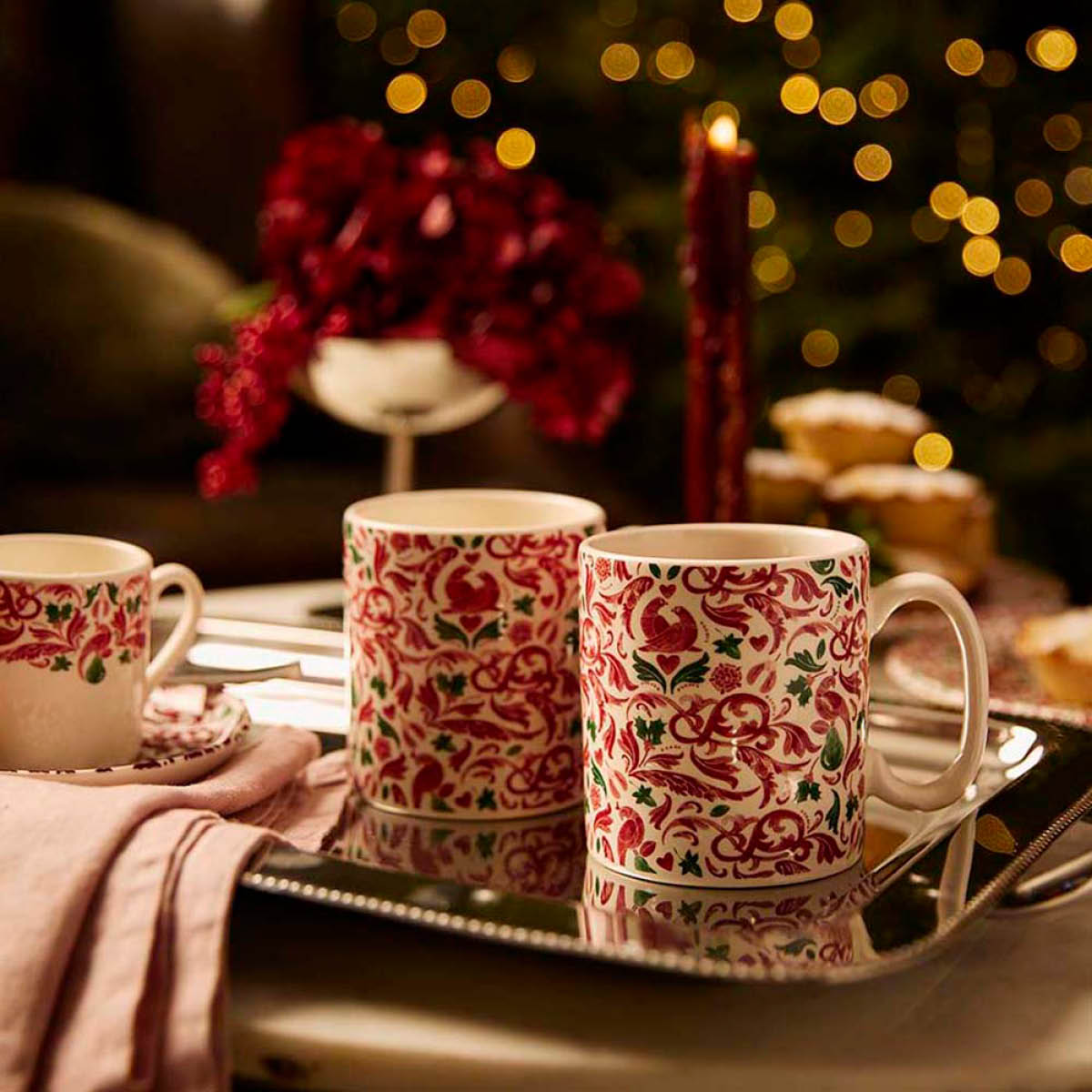 Spode Christmas Tree Yuletide mugg 26 cl 2-pack
