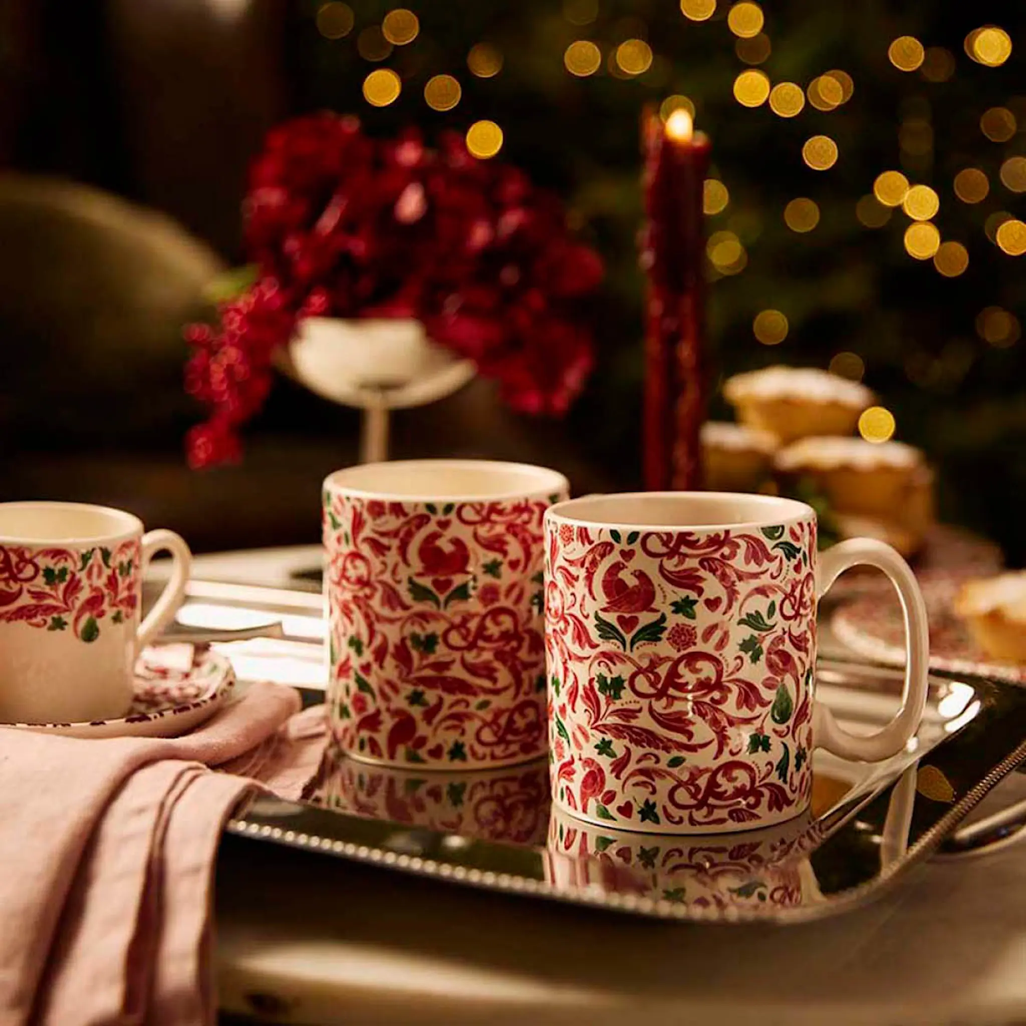 Spode Christmas Tree Yuletide mugg 26 cl 2-pack