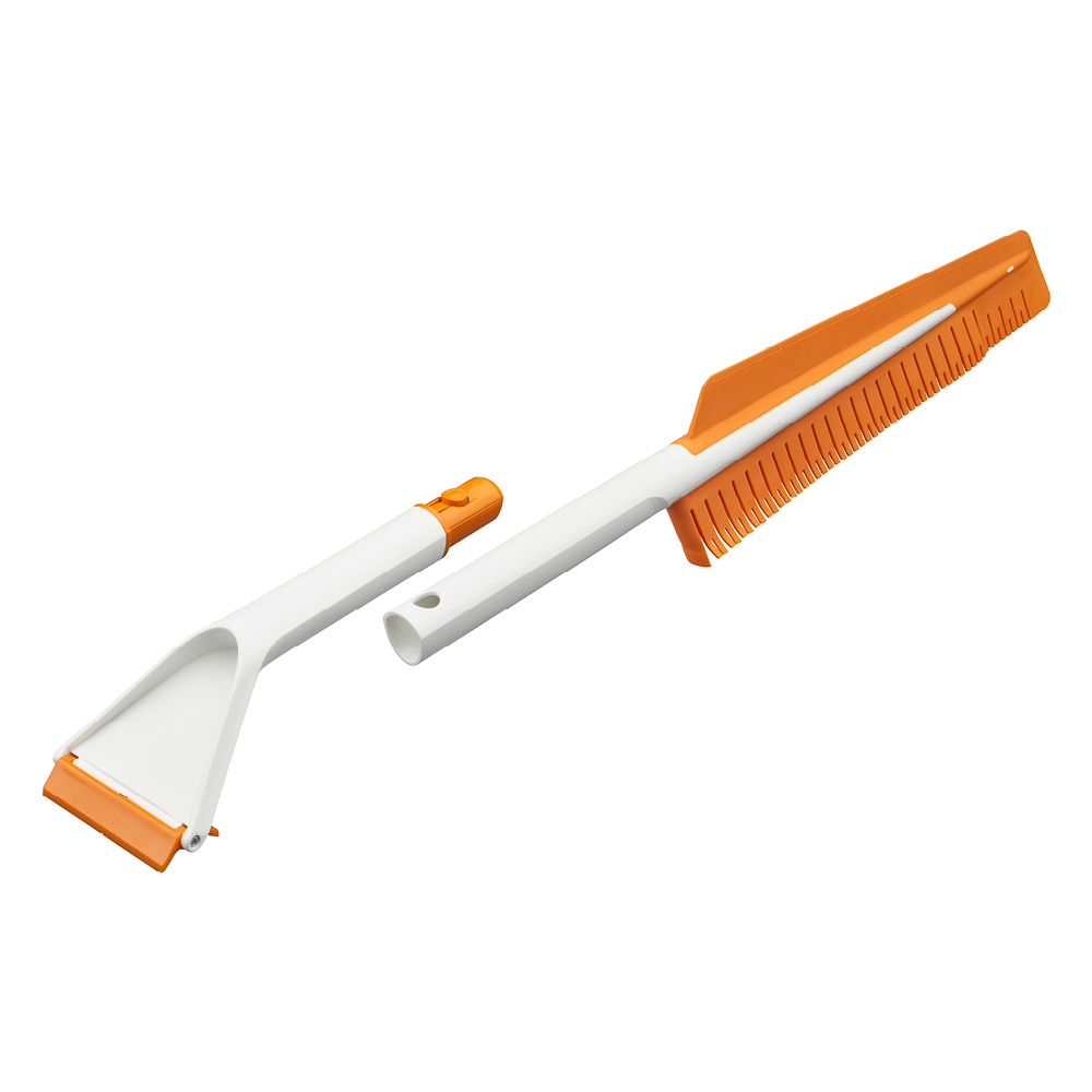 Fiskars SnowXpert™ Harja/jääraappa 67,5 cm Valkoinen/Oranssi
