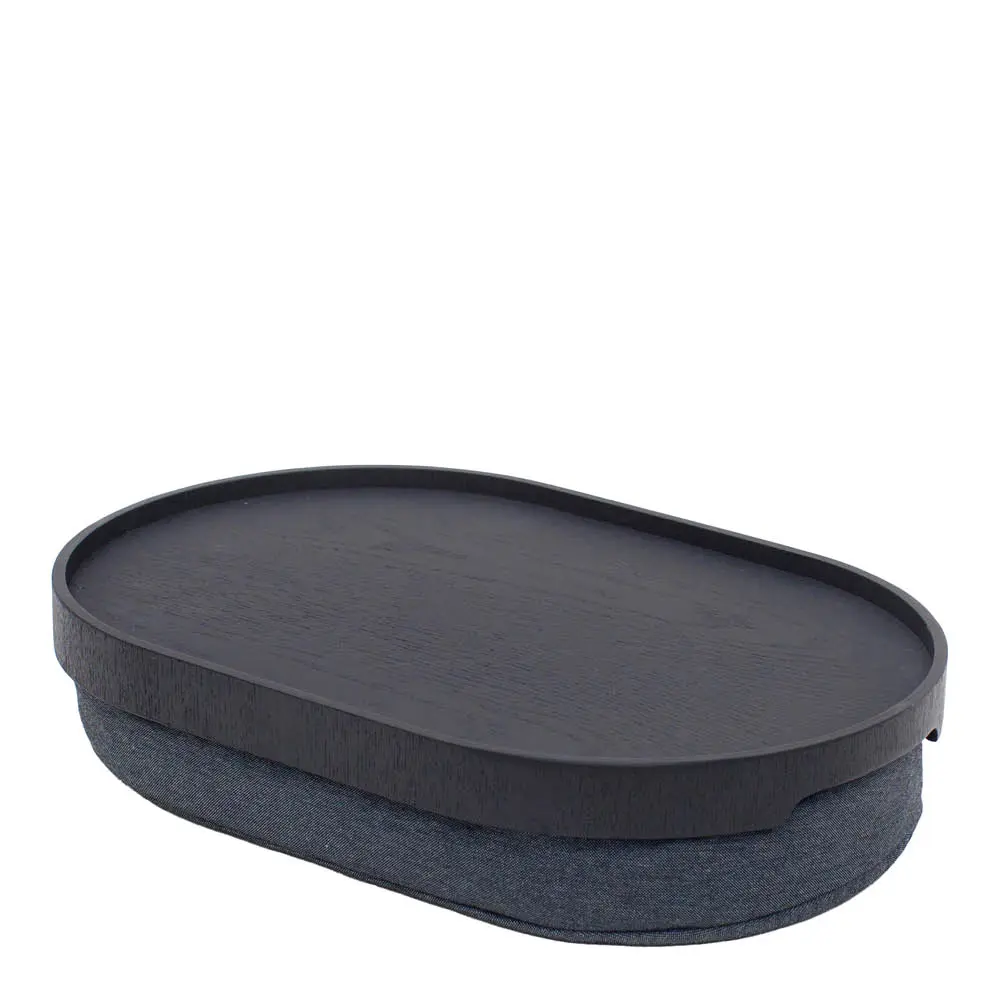 CurveLine sylitarjotin anti-slip 39x26 cm musta/harmaa