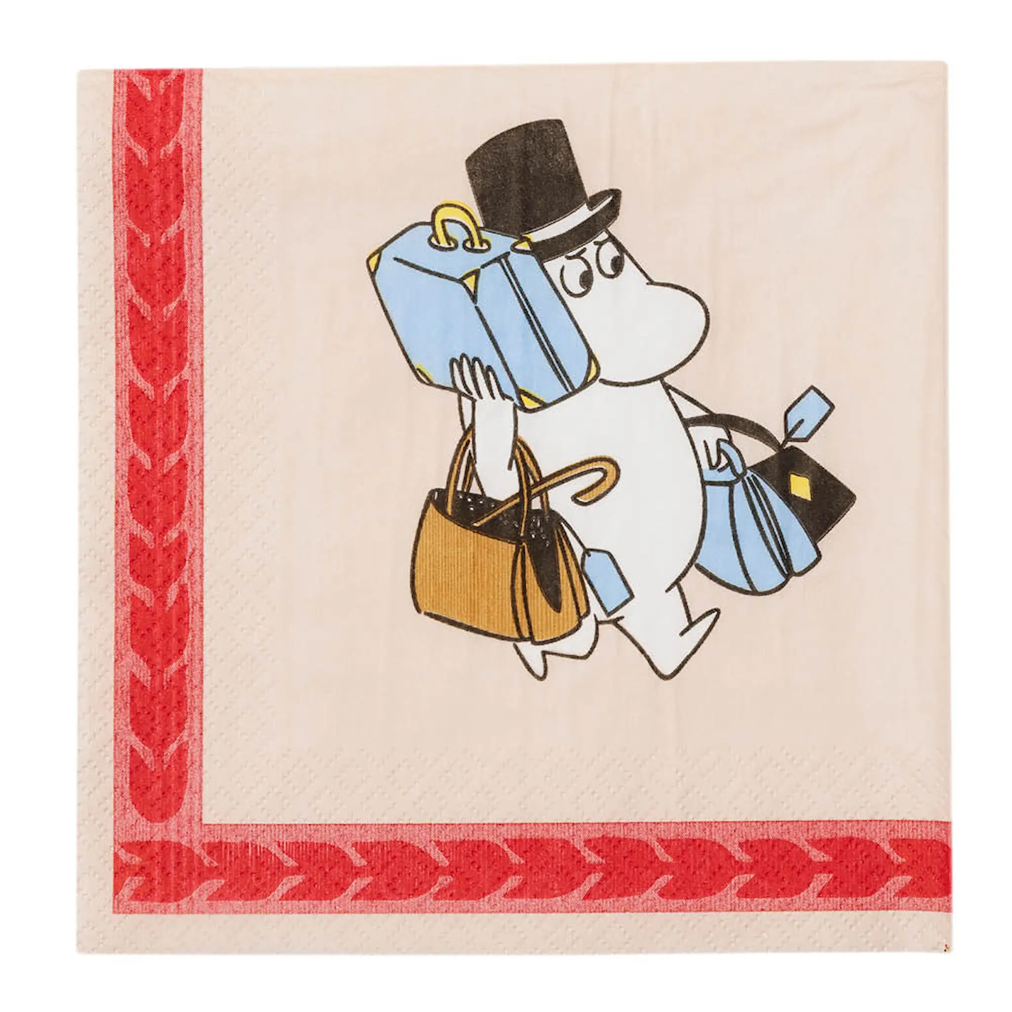 Moomin Arabia Mumin servett 33x33 cm 20-pack Redo för semester