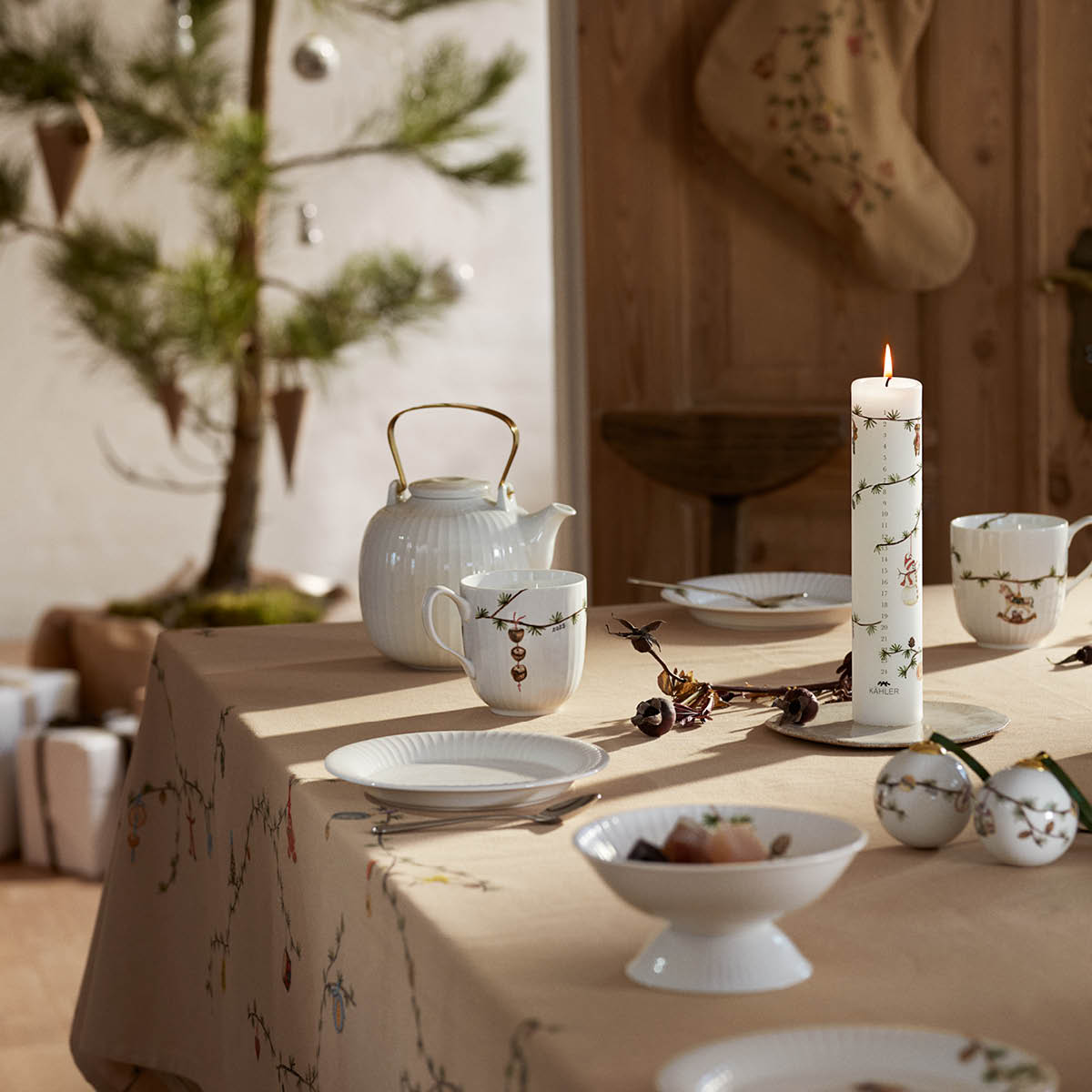 Kähler Hammershøi Christmas kule 2025 6 cm