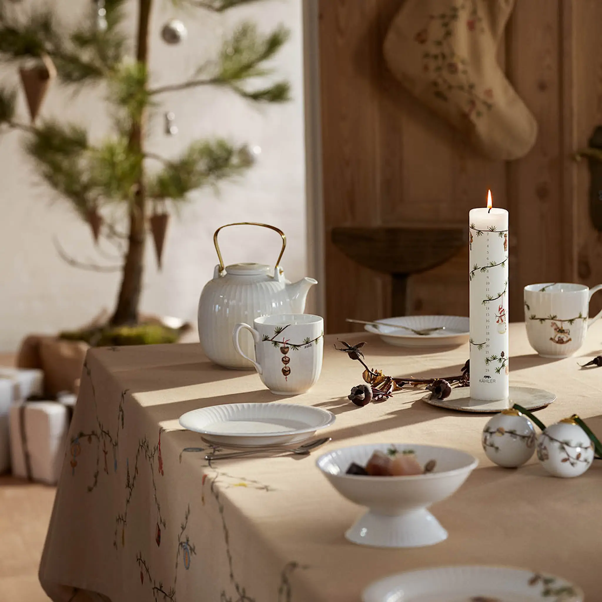 Kähler Hammershøi Christmas julkula 2025 6 cm