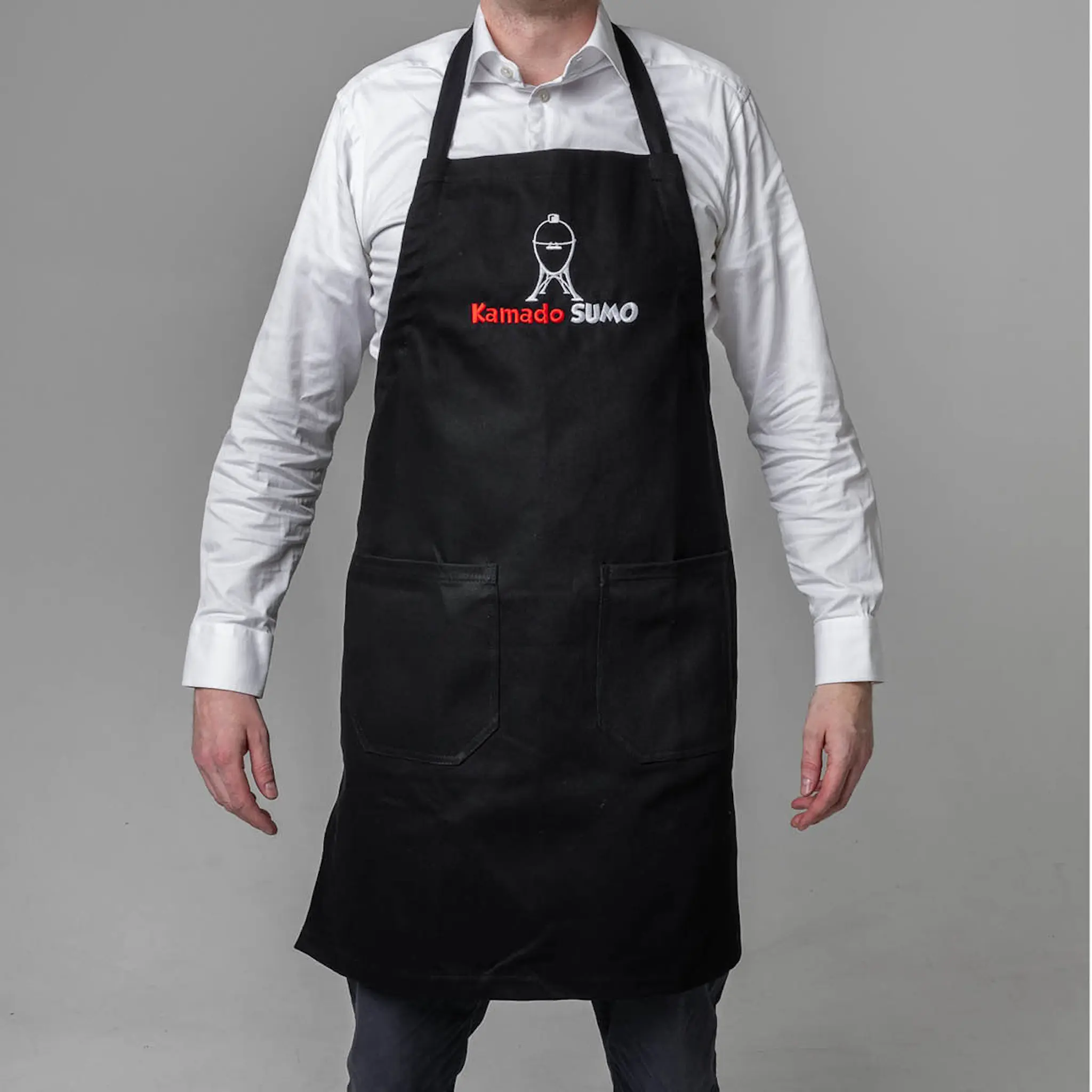 Kamado SUMO Förkläde i tyg Svart
