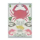 Seafood Handduk 35x50 cm Flerfärgad