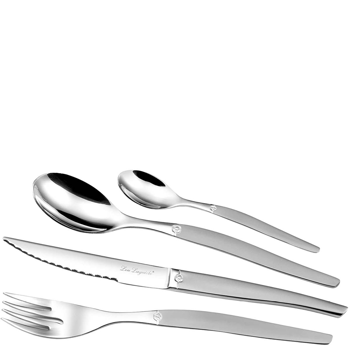 Lou Laguiole Jet Aterimet 24 osaa Mirror