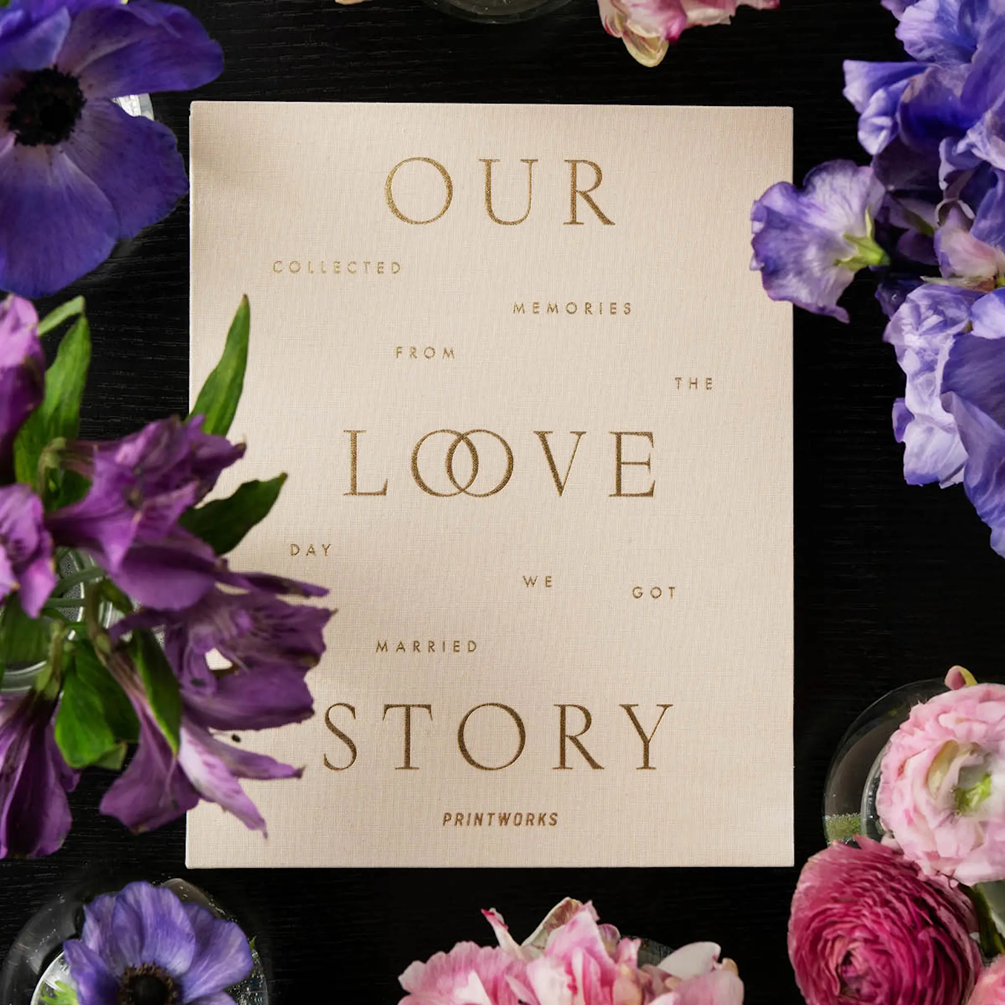 Printworks Our Love Story bröllopsjournal