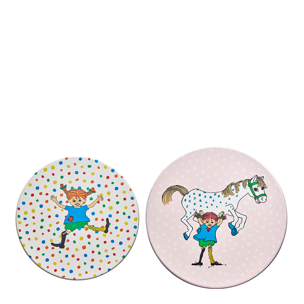 Muurla Pippi metallboks 22x22 cm 2 stk