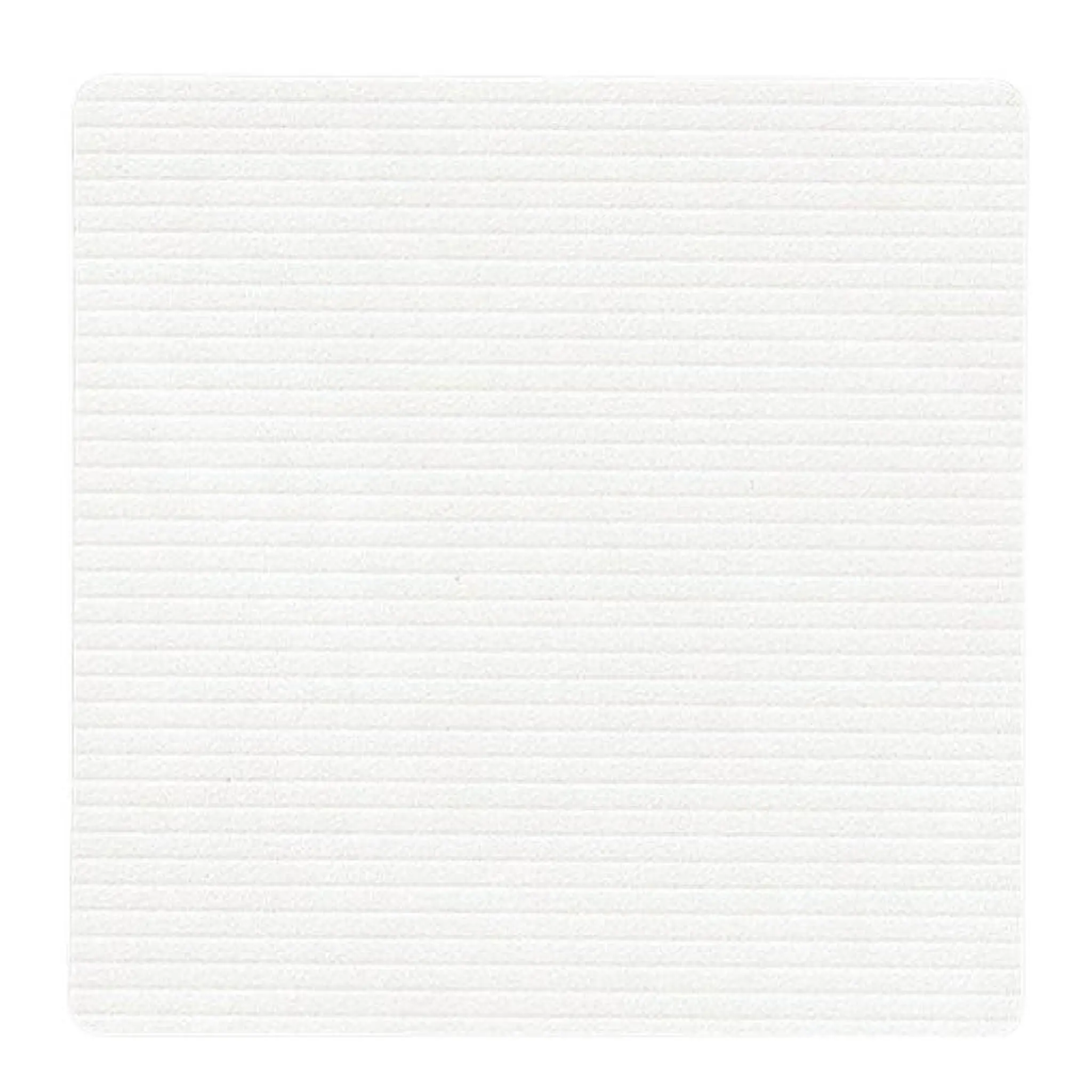 LIND DNA Square Corduroy glasunderlägg 10 cm Pure White