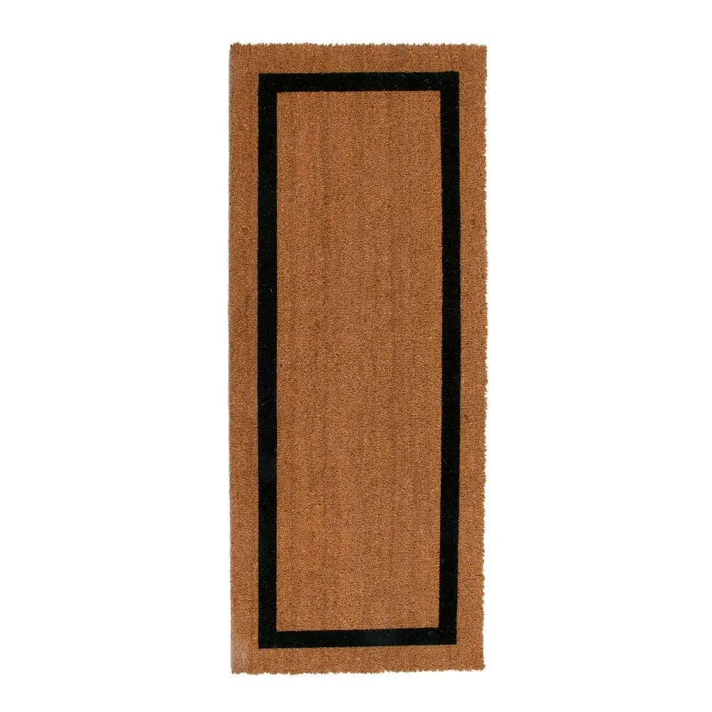 Grande kokos Kynnysmatto 60x150 cm Musta