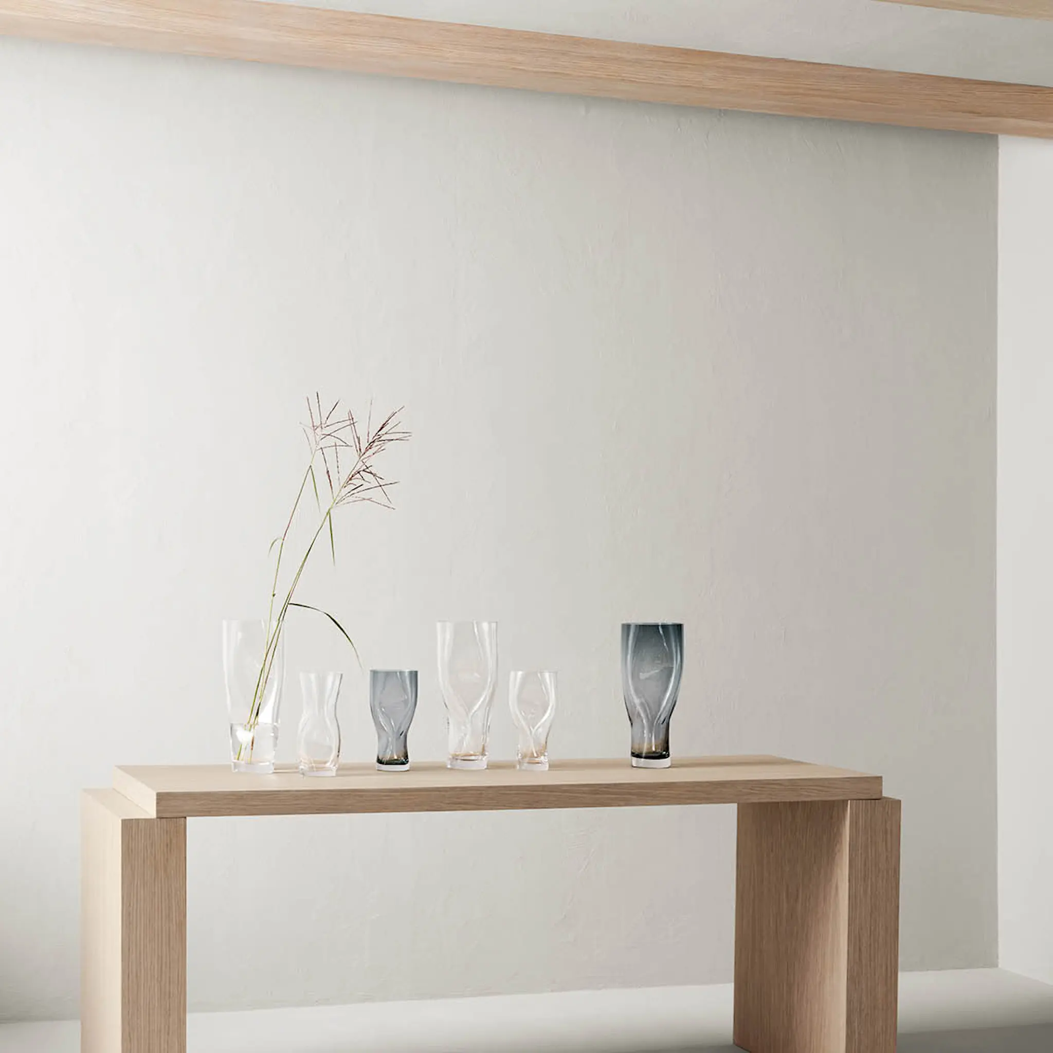 Orrefors Squeeze Maljakko 23 cm Sininen