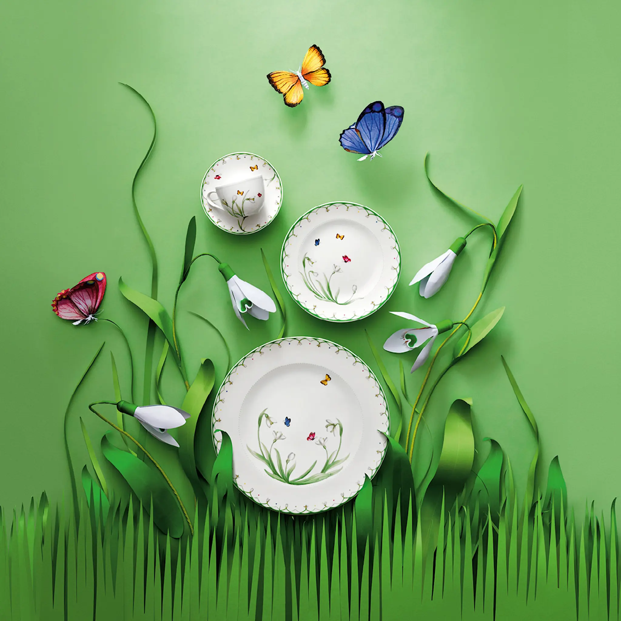 Villeroy & Boch Colourful Spring assiett 22 cm