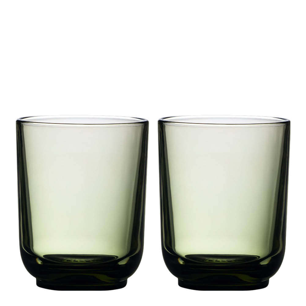 Fellow Pirch latteglas 33 cl 2-pack Woodland