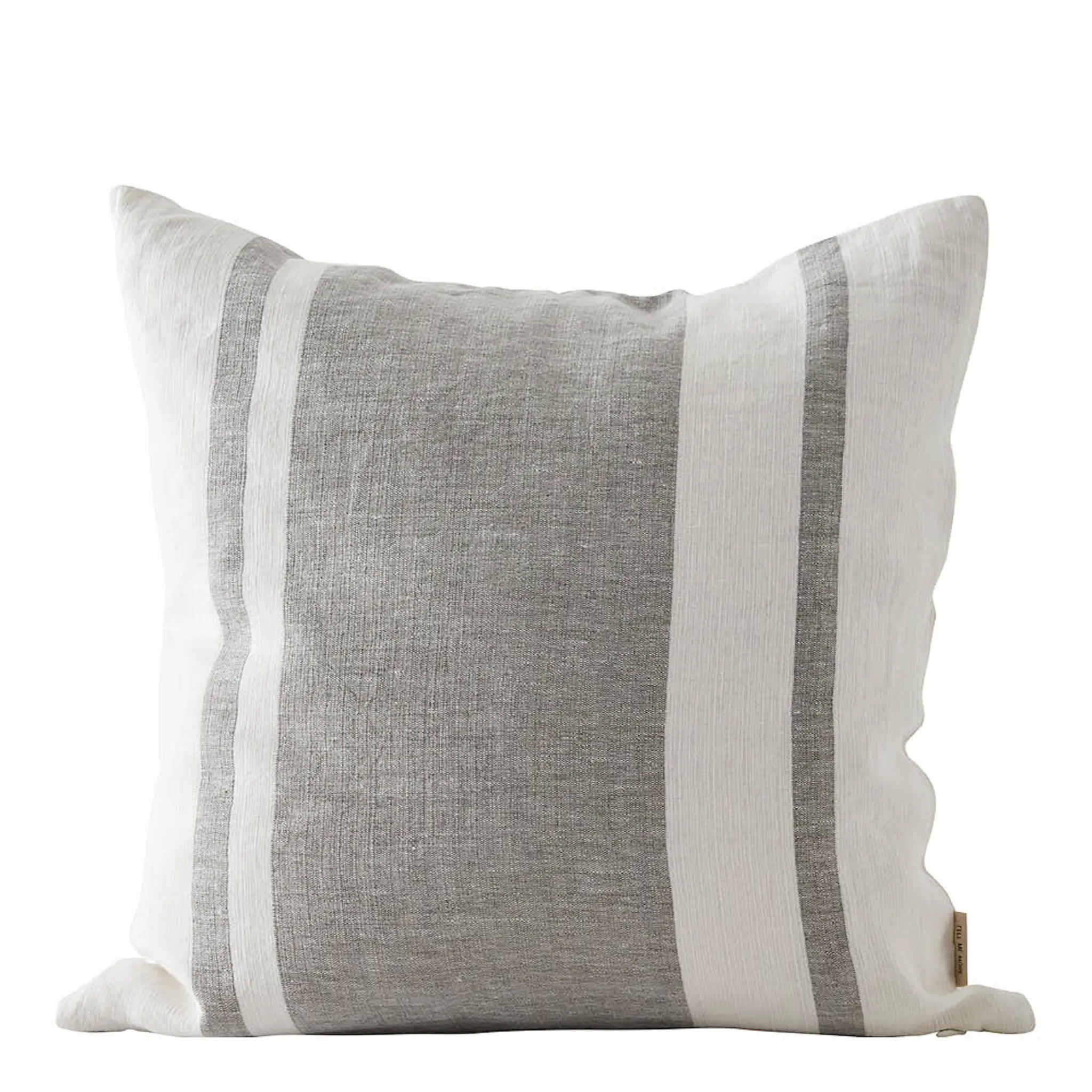 Tell Me More Jules kuddfodral linne 50x50 cm gröna ränder