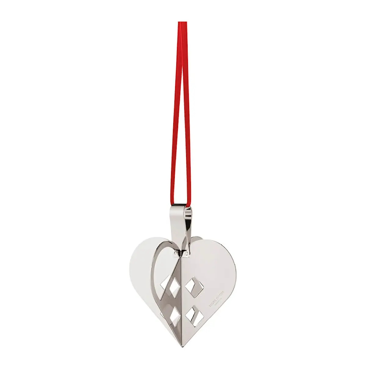 Georg Jensen Jul 2025 julhänge 6,3 cm hjärta