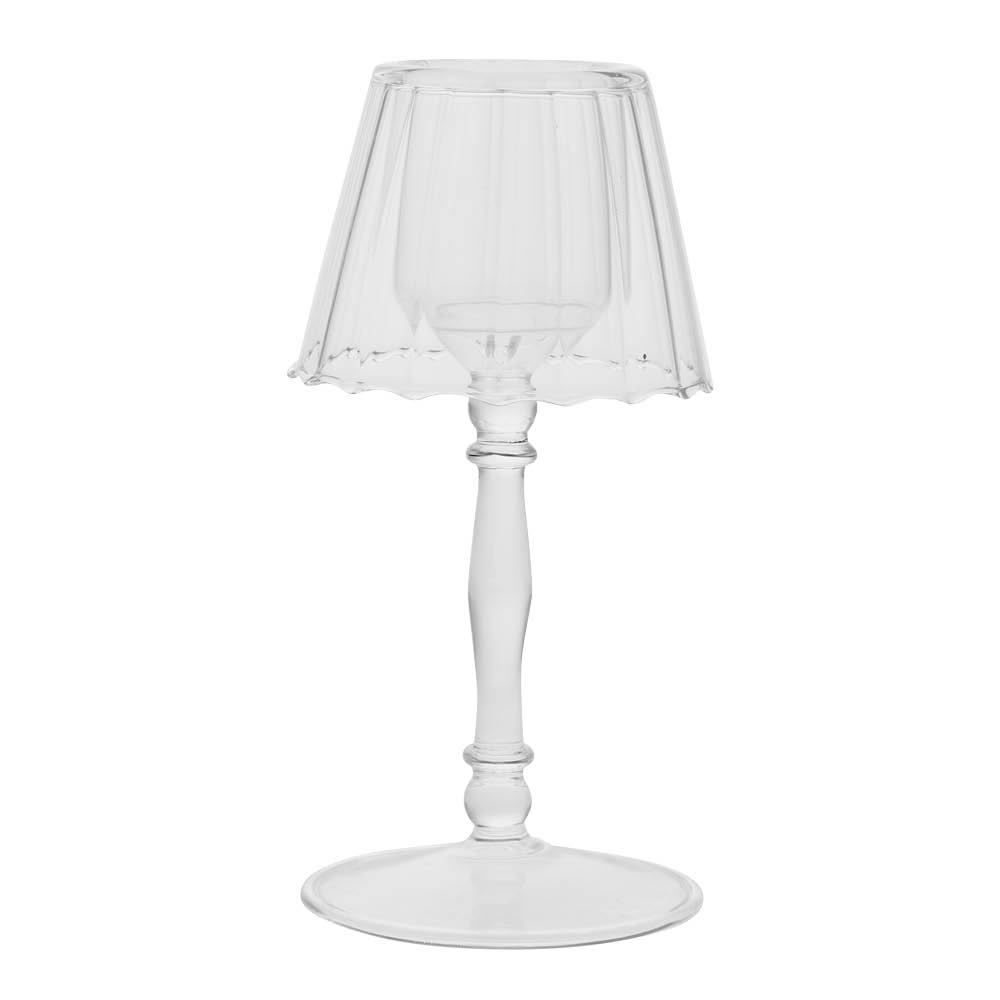 Lene Bjerre Asteria telysholder 18 cm transparent