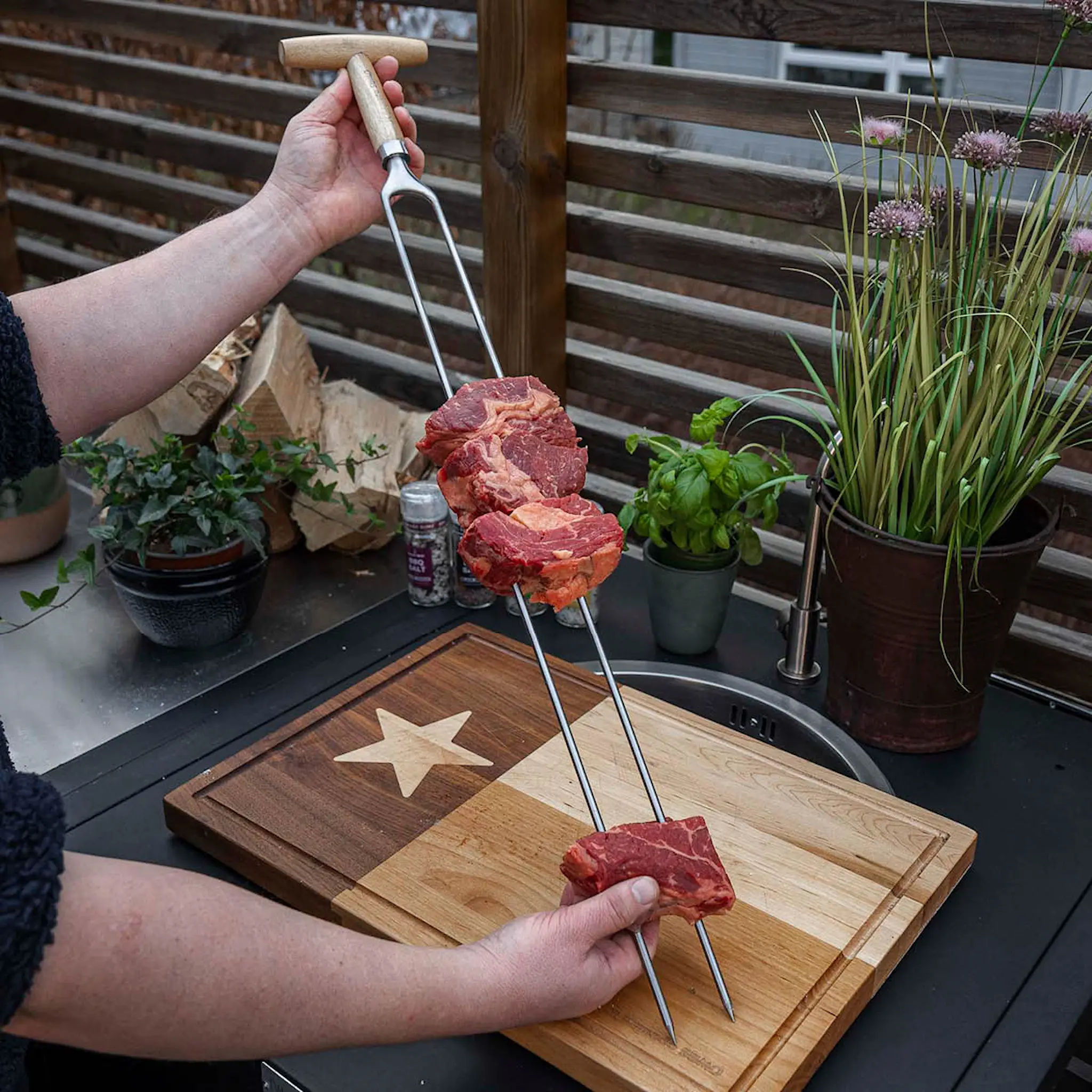 Kamado SUMO Grillivartaat tuplapitkät 67 cm