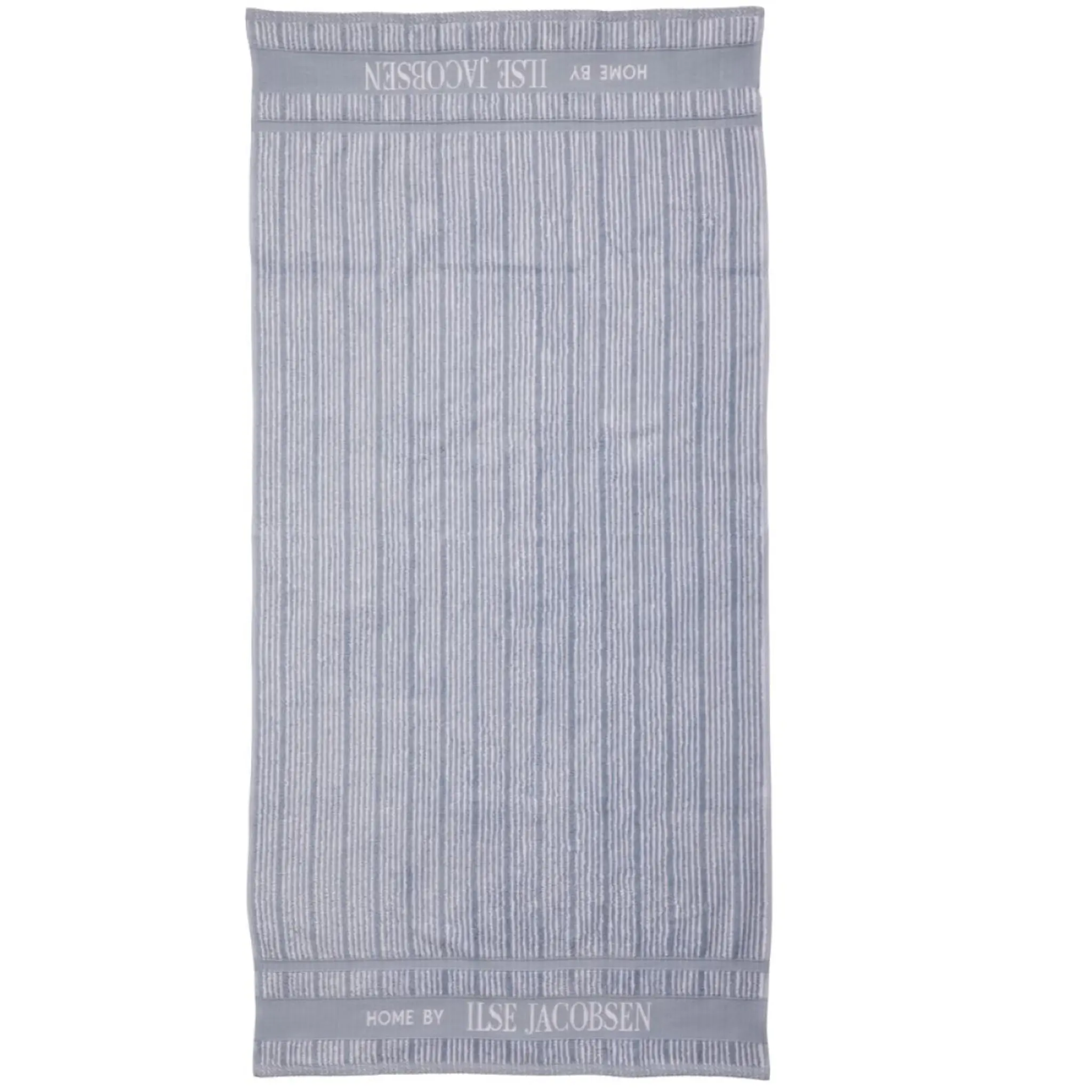 Home by Ilse Jacobsen Bath Collection handduk 70x140 cm powder blue stripes