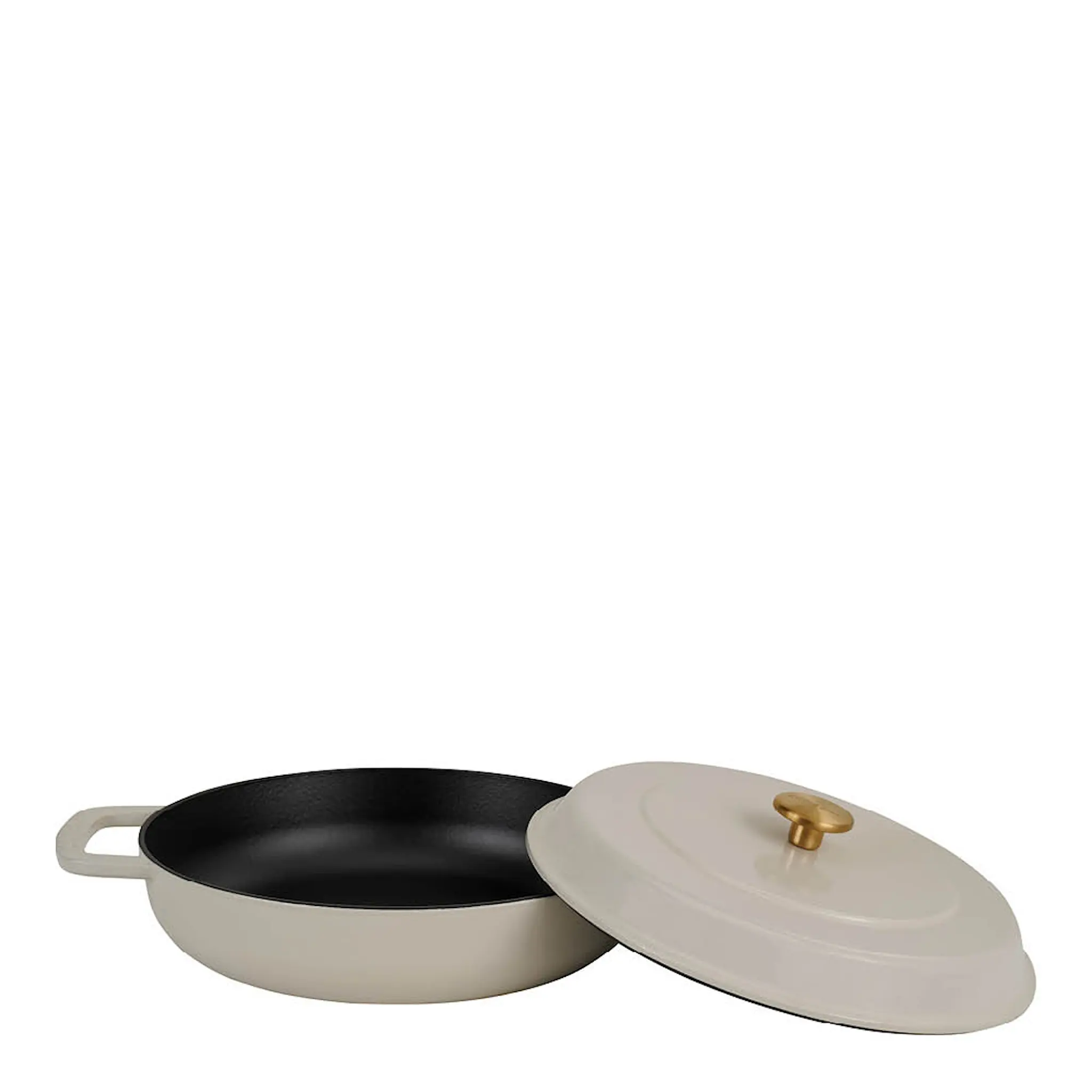 Combekk Braiser gjutjärnsgryta 28 cm 5 L sand