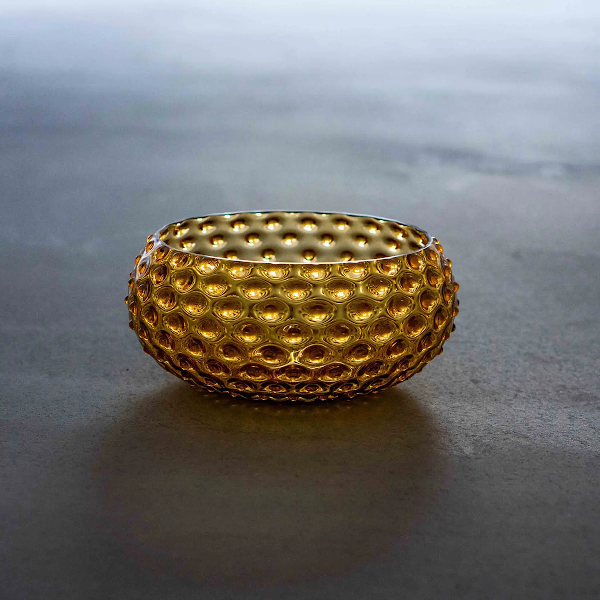 Klimchi Hobnail Kulho 23 cm Amber