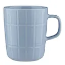 Tiiliskivi mugg 25 cl ljusblå/vit