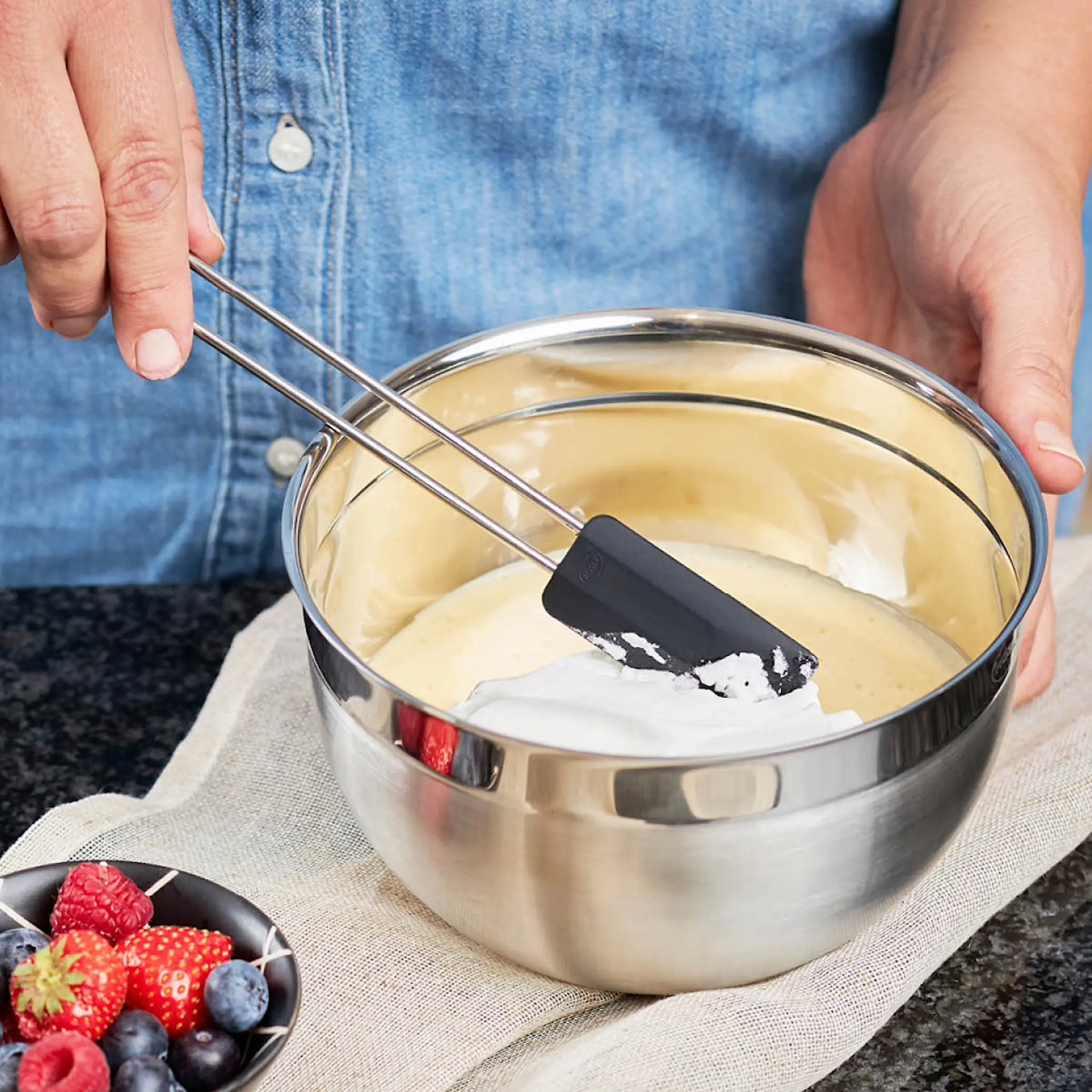 Rösle Beredningsskål Stål 3,1 L