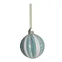 Nomillia julkula 8 cm turkos/benvit