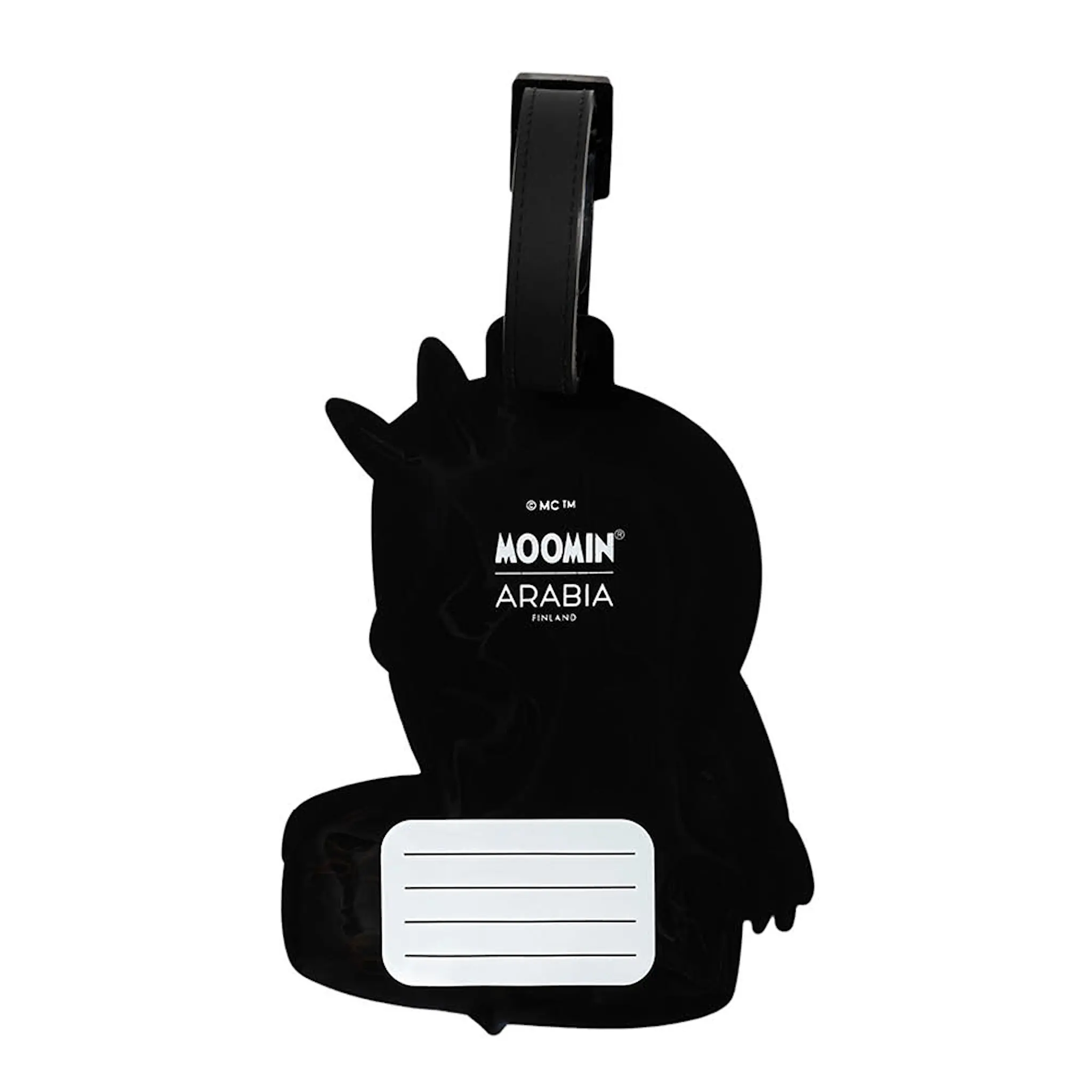 Moomin Arabia Mummi bagasjelapp 19 cm Mummitrollet Ferieklar