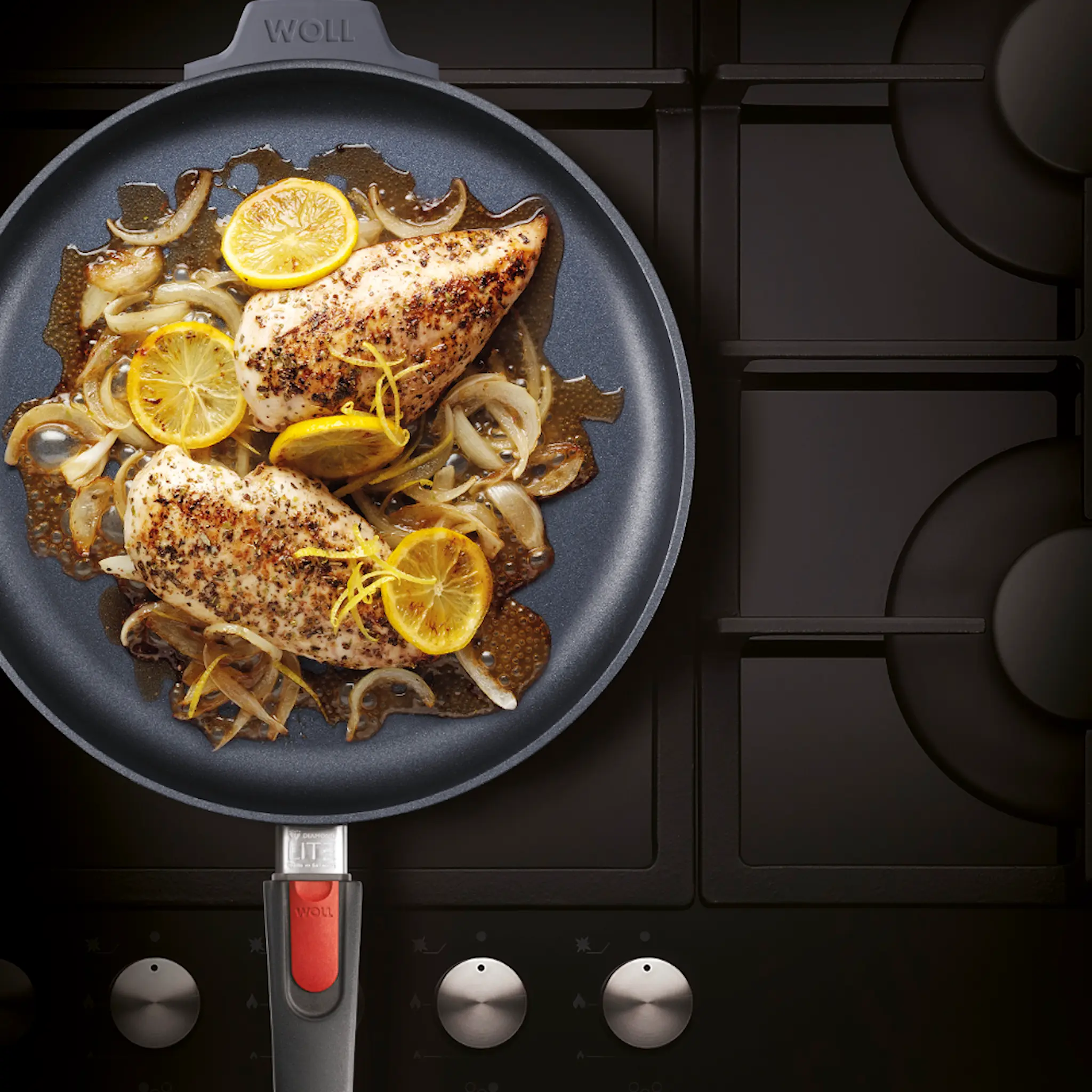 Woll Diamond Lite Stekpanna med Avtagbart Handtag 32 cm