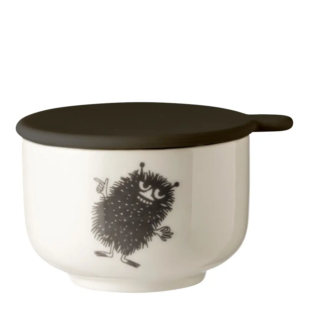 Muumi Kulho kannella 7x5 cm Valkoinen