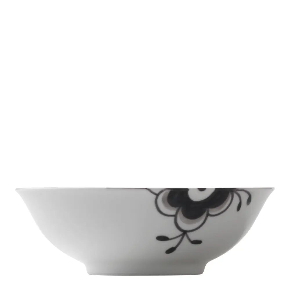 Black Fluted Mega Kulho 16 cm 35 cl