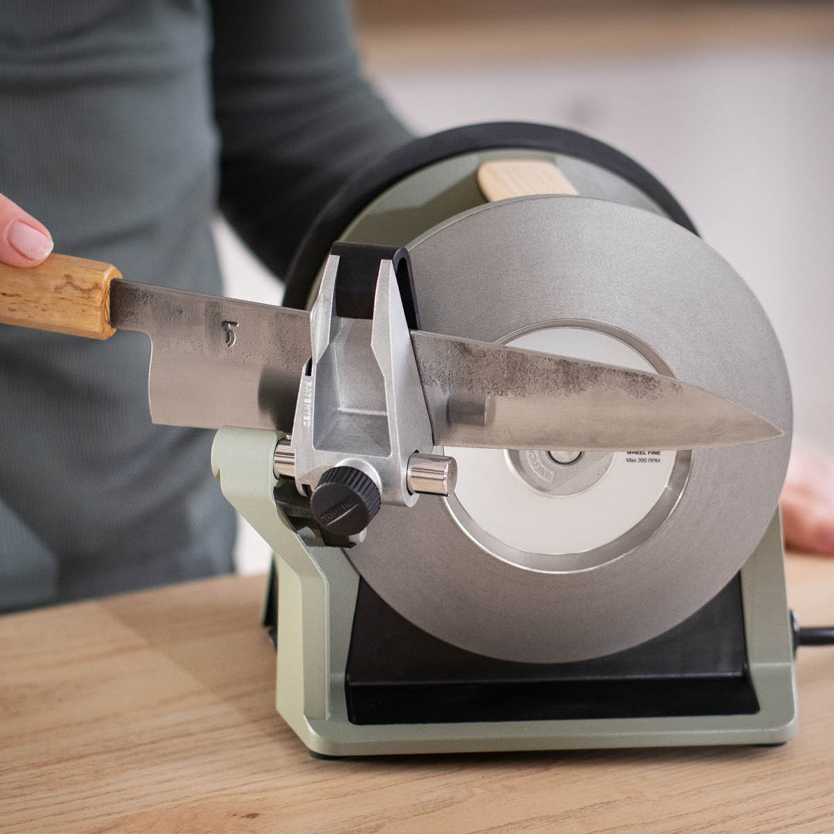 Tormek Tormek T-1 elektrisk knivslip ash green