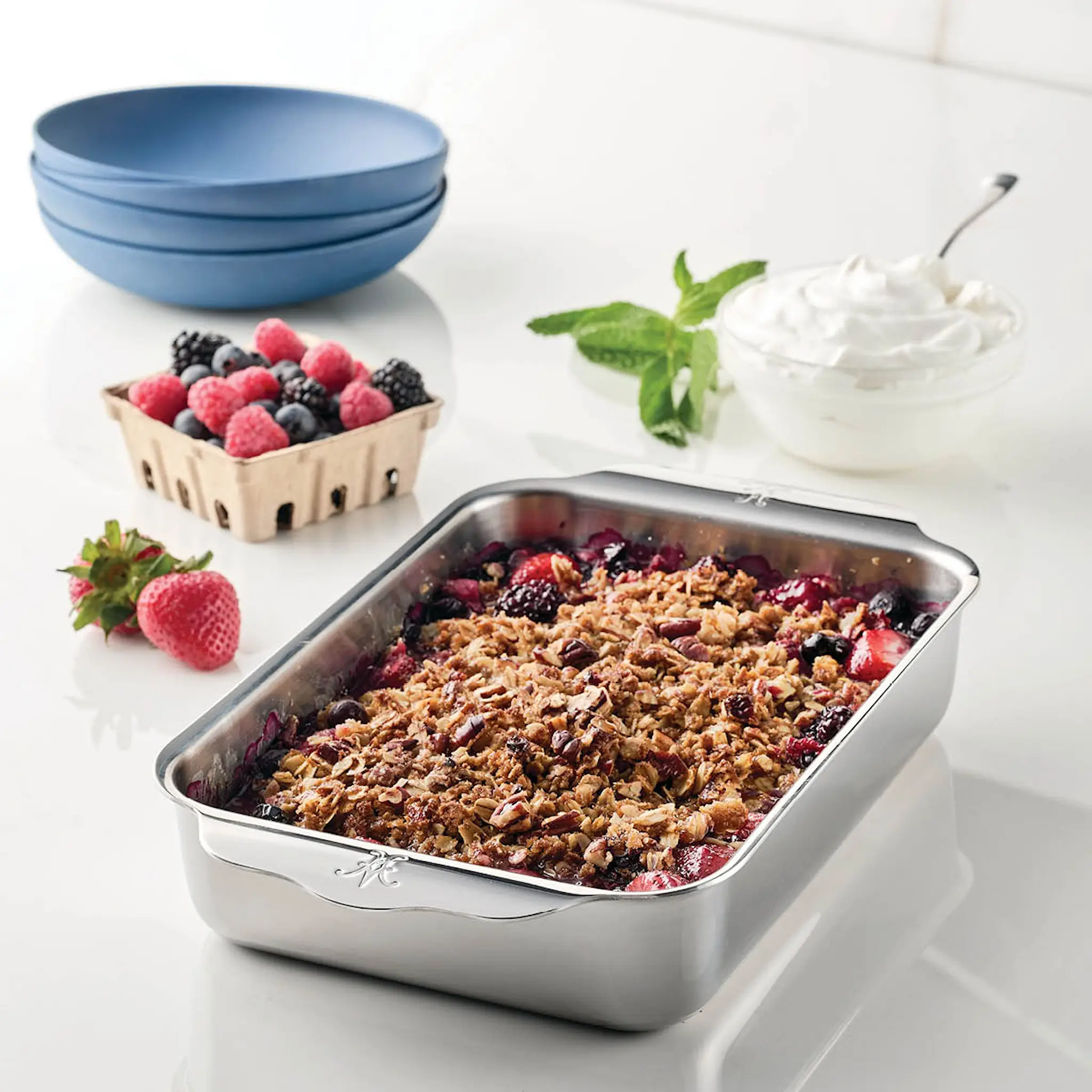 Hestan Ovenbond Uunivuoka 18x25 cm Teräs