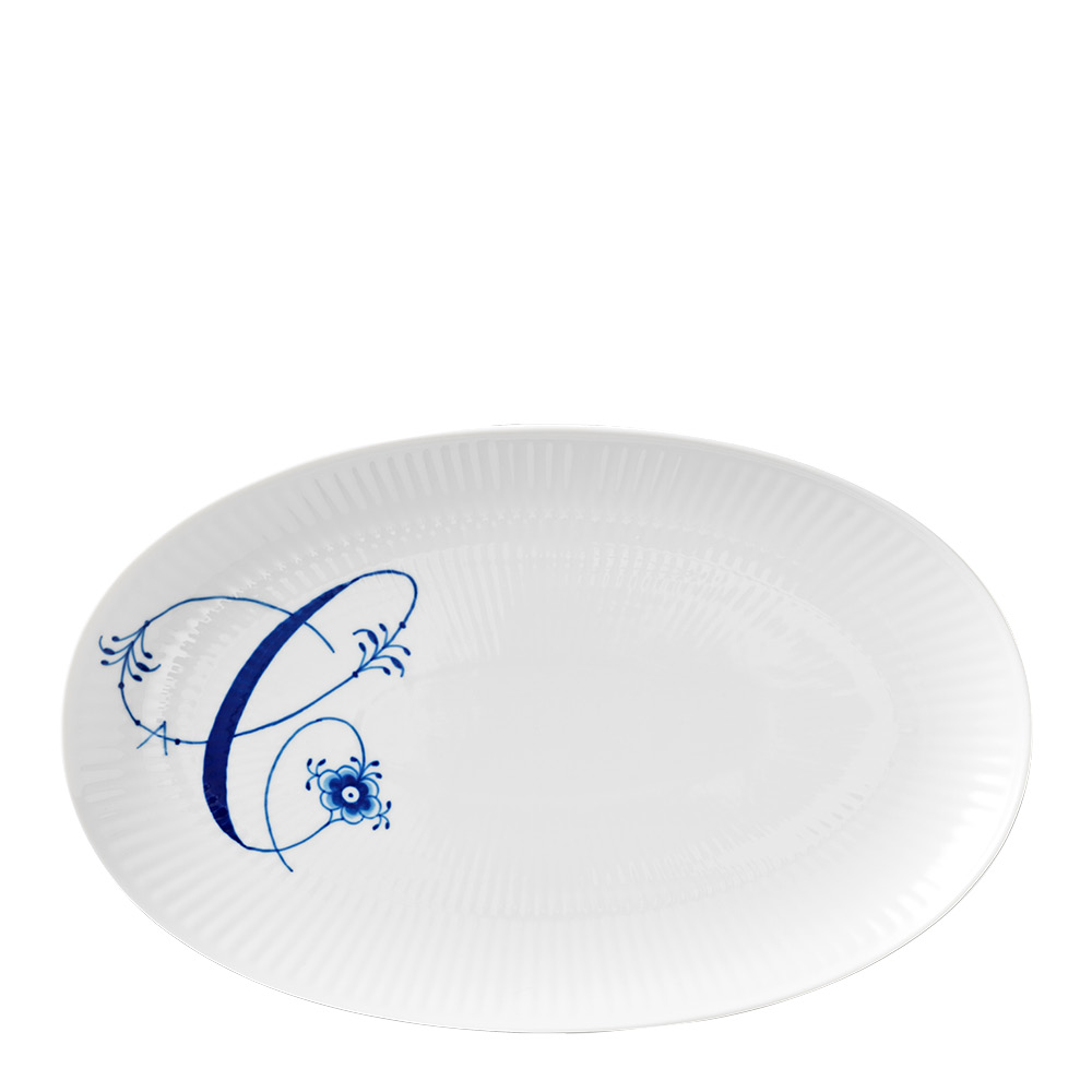 Royal Copenhagen - Alphabet Collection Lautanen soikea 23 cm C