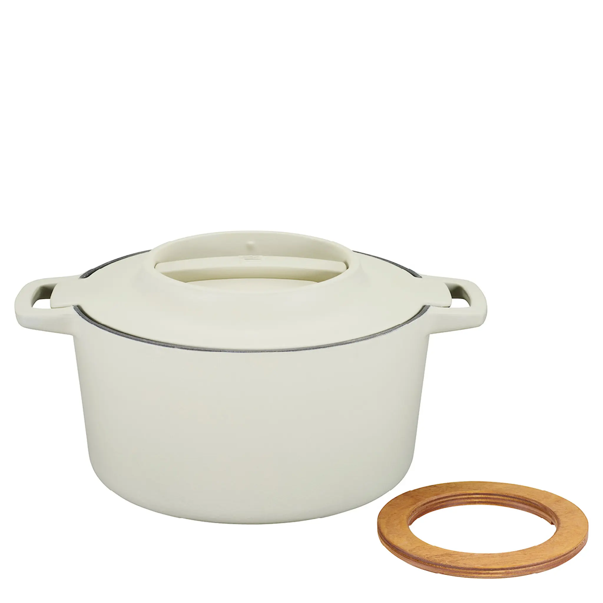 Fiskars Norden gjutjärnsgryta 4 L björk