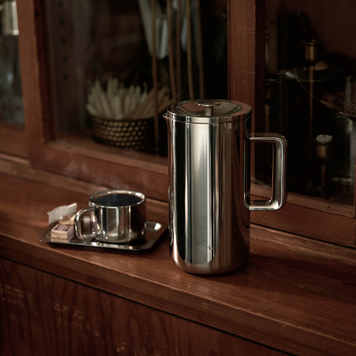 Aarke Aarke Pressopannu 1 L Ruostumaton teräs