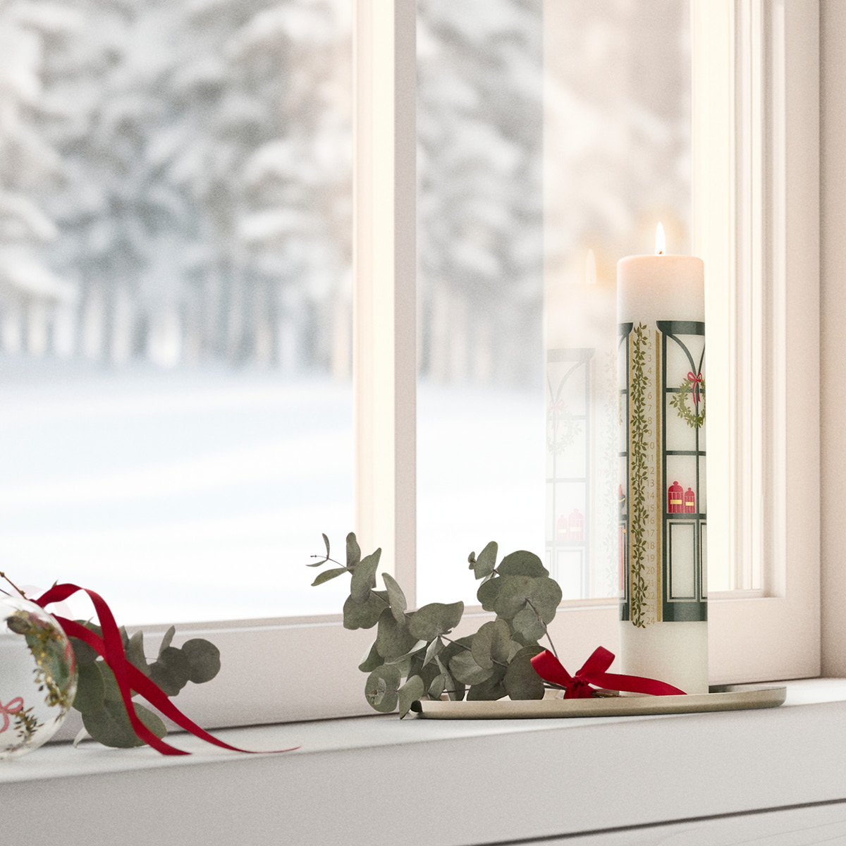 Holmegaard Kalenderlys Jette Frölich 5 cm