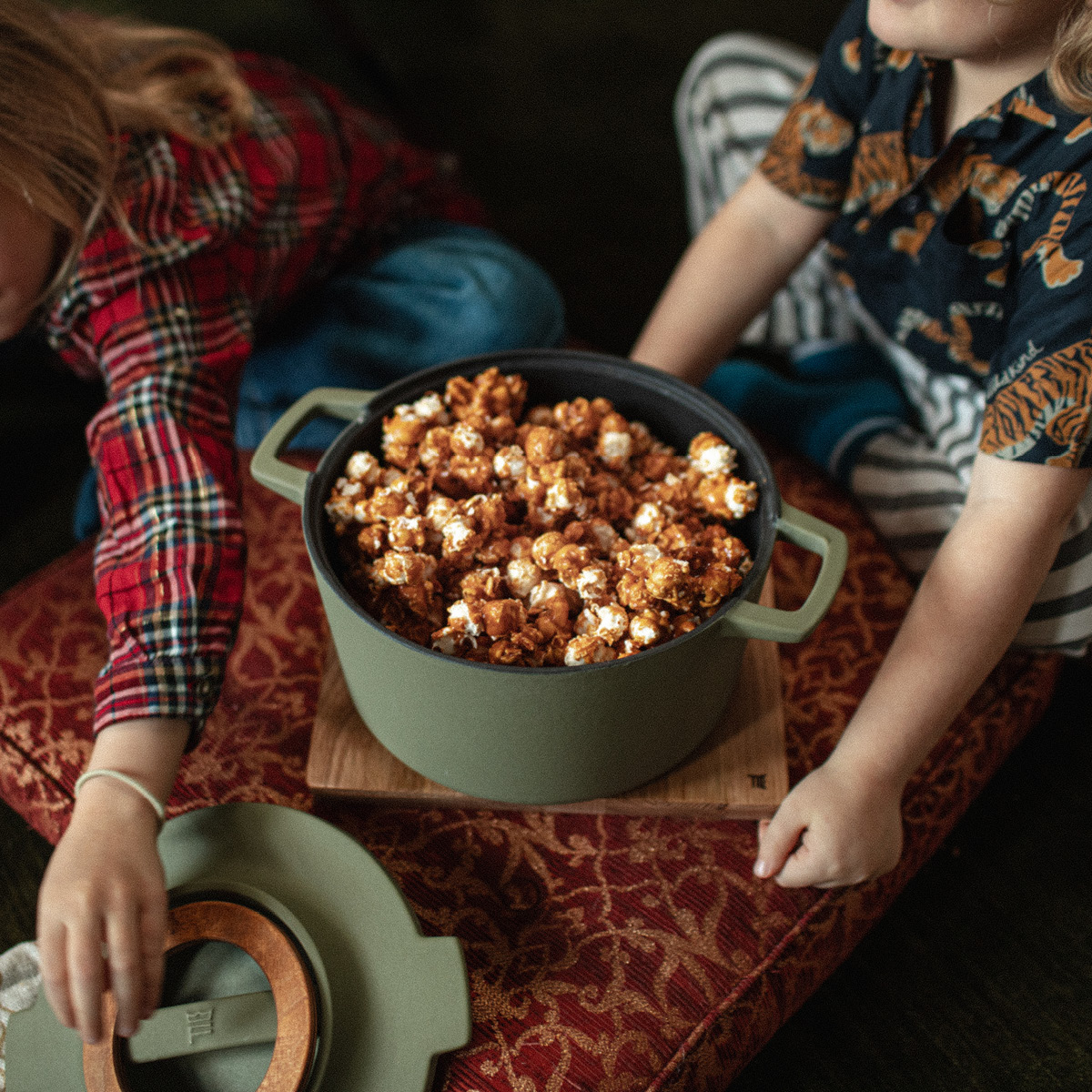 Fiskars Norden gjutjärnsgryta 4 L nässla