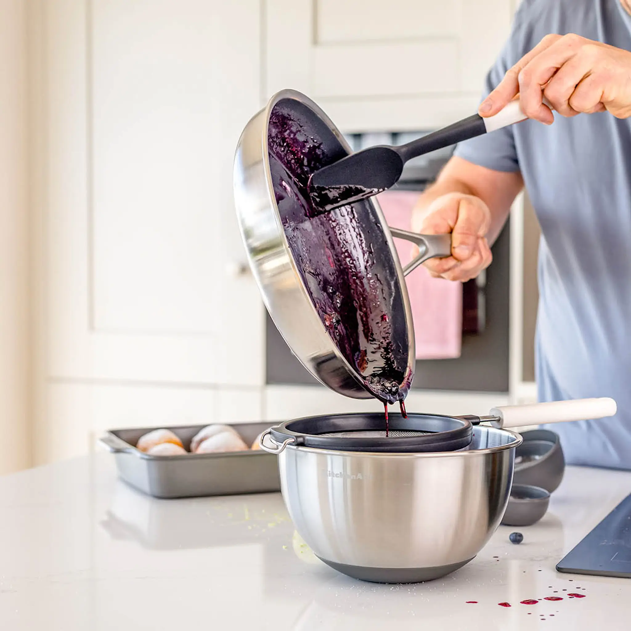 KitchenAid KitchenAid Classic grytesleiv 30 cm porcelain white