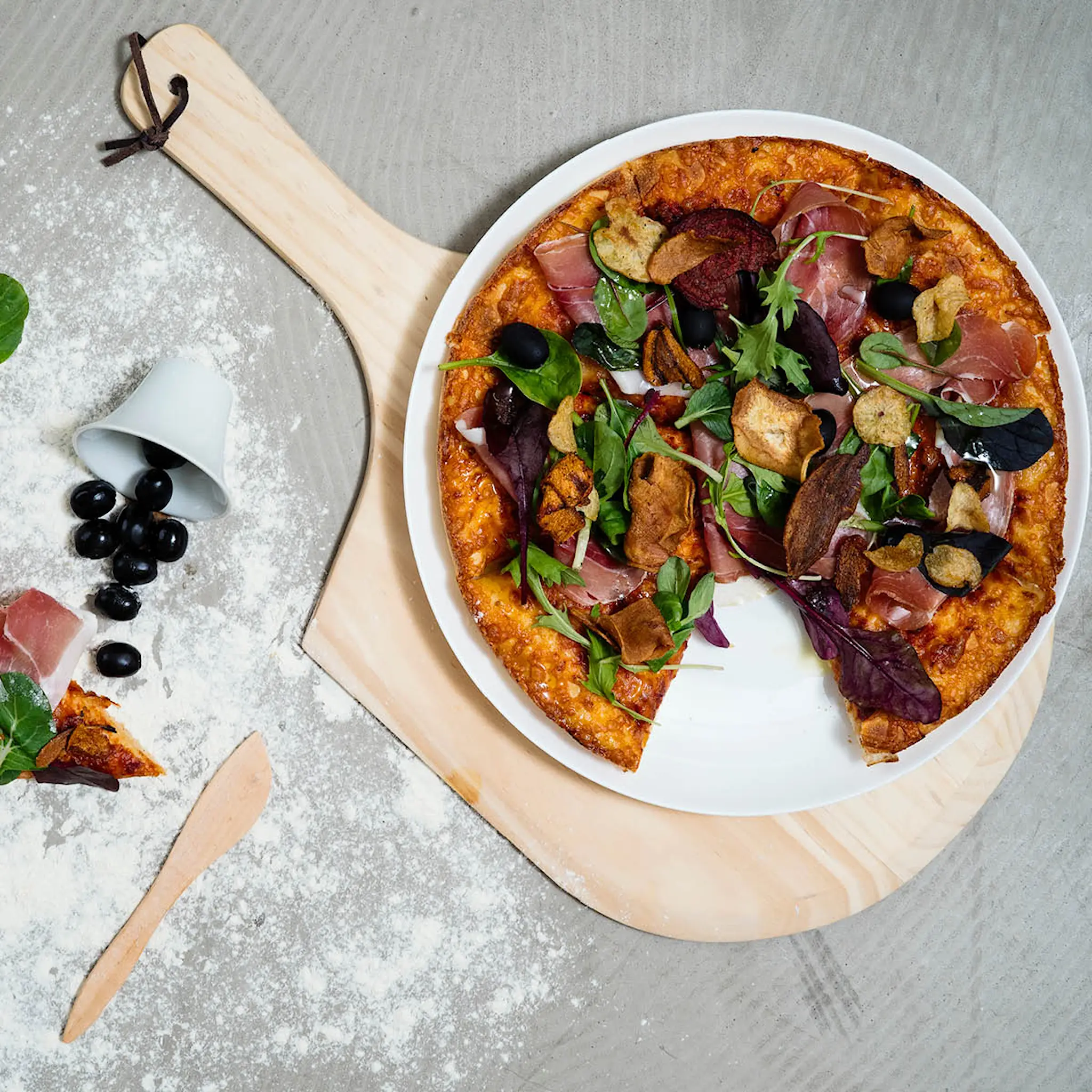 Modern House Pizza Angels Pizzaspade