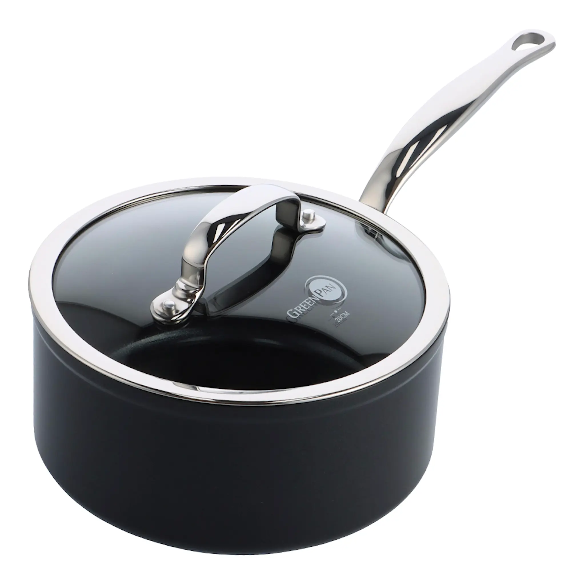 GreenPan Barcelona Pro Kastrull med Lock 20 cm