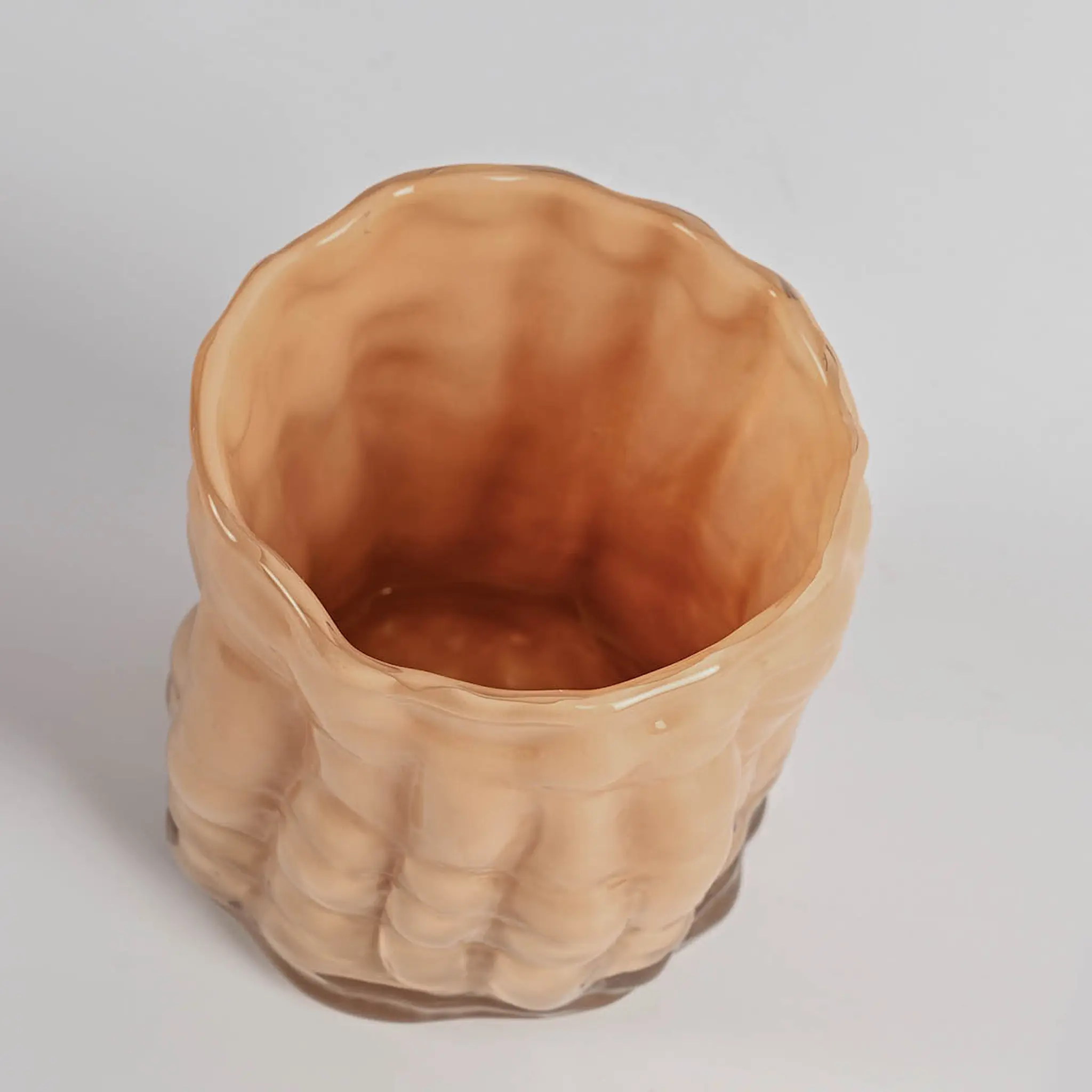 ByOn Laranne lyslykt M 15 cm Fersken