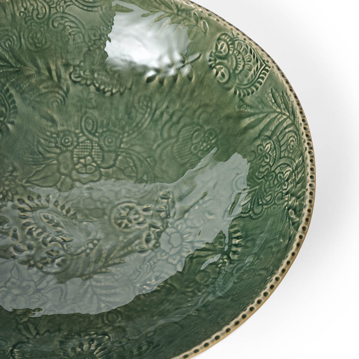 Sthål Arabesque skål 35 cm dusk