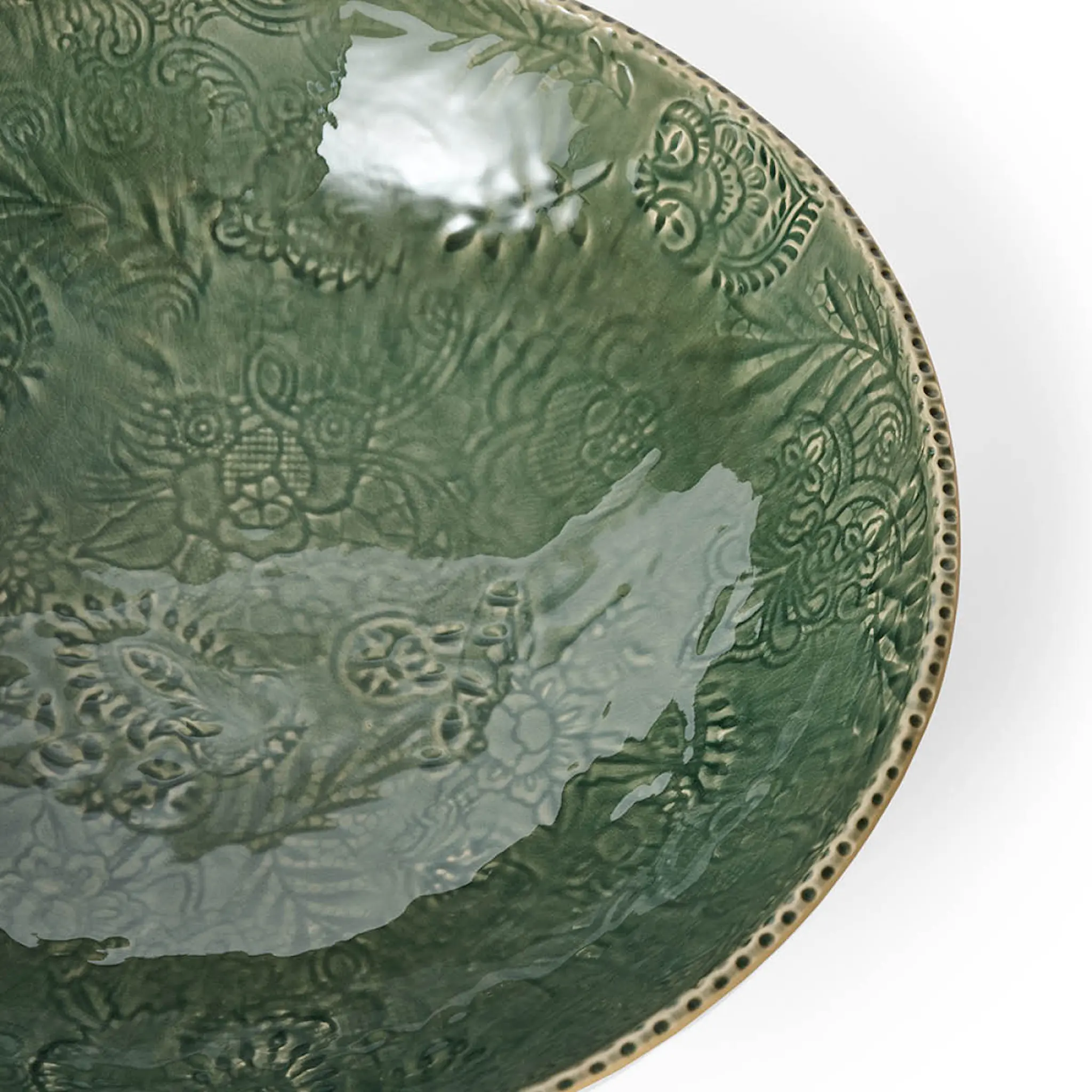 Sthål Arabesque skål 35 cm dusk