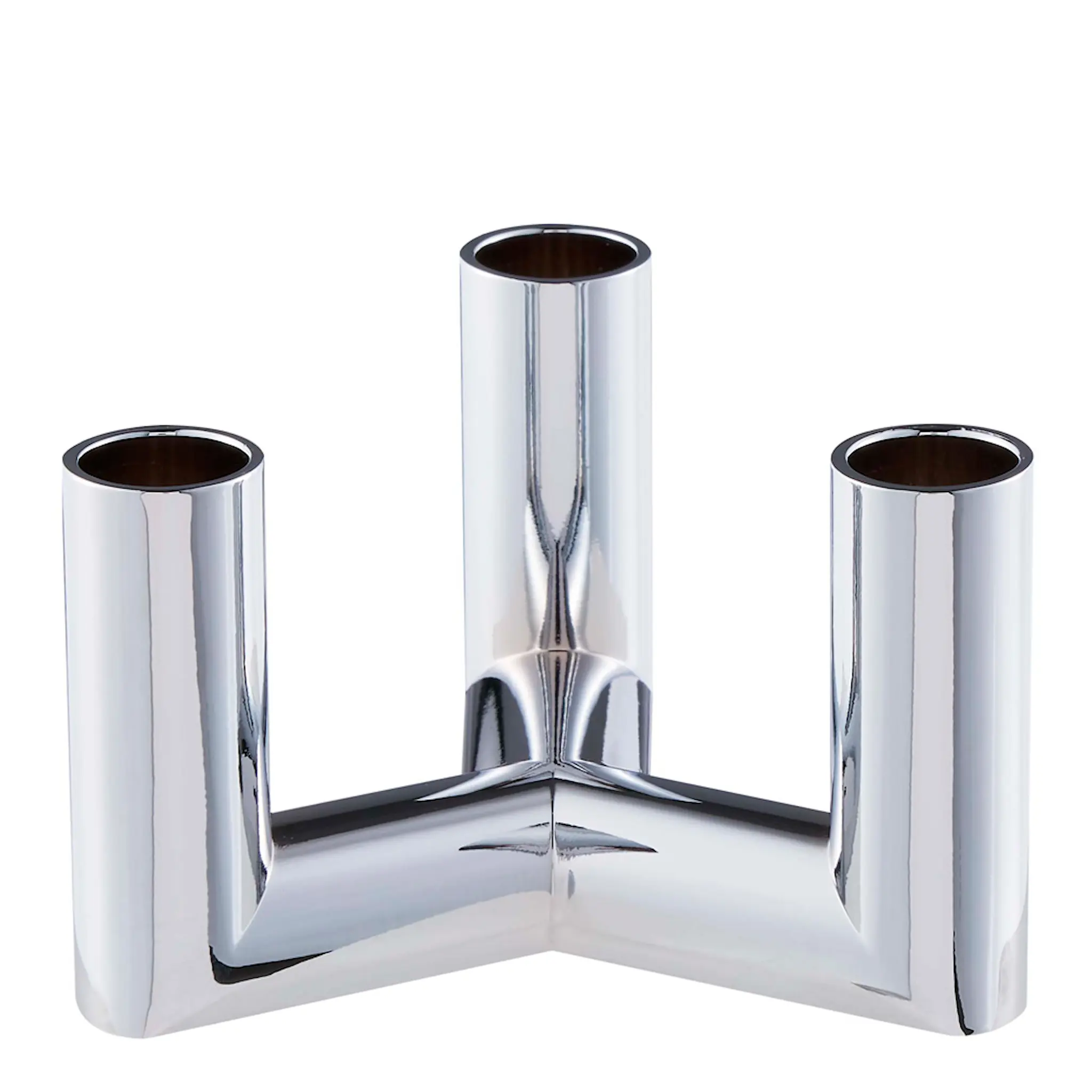 Uyuni Lighting Matrix Ljusstake 3--armad 7,5 cm Silver