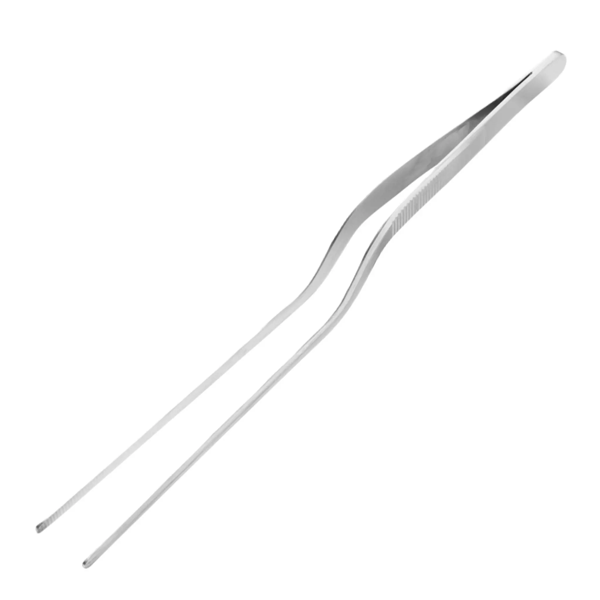 Anders Petter Steel Essentials matpincett krökt 15 cm stål