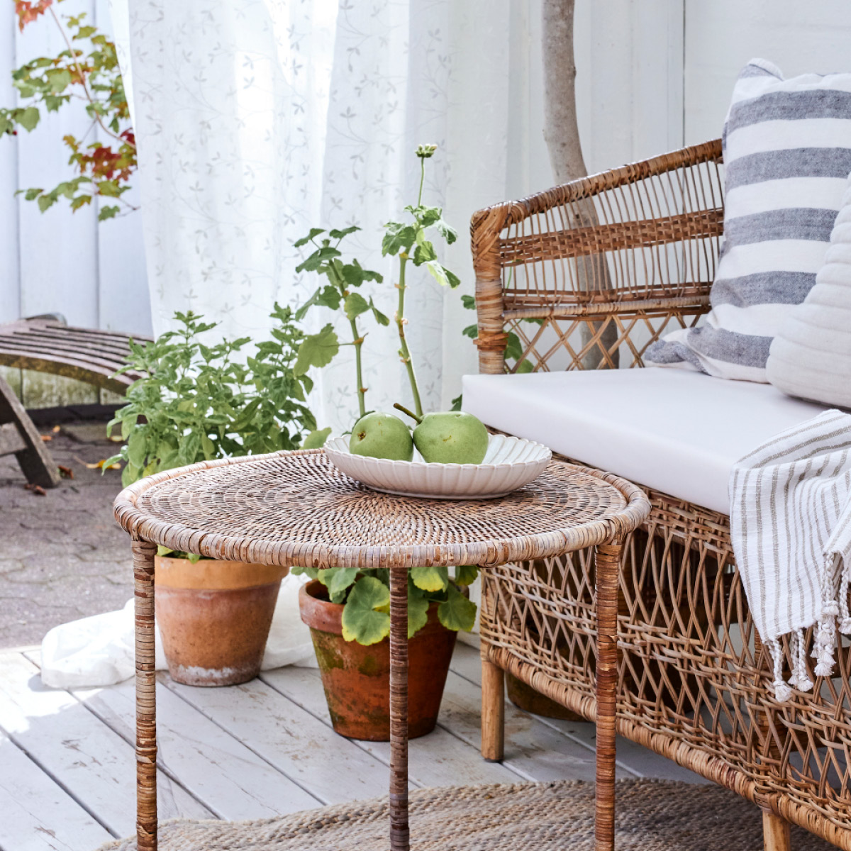 Lene Bjerre Camille Tarjoiluastia 4x15,5 cm Luunvalkoinen